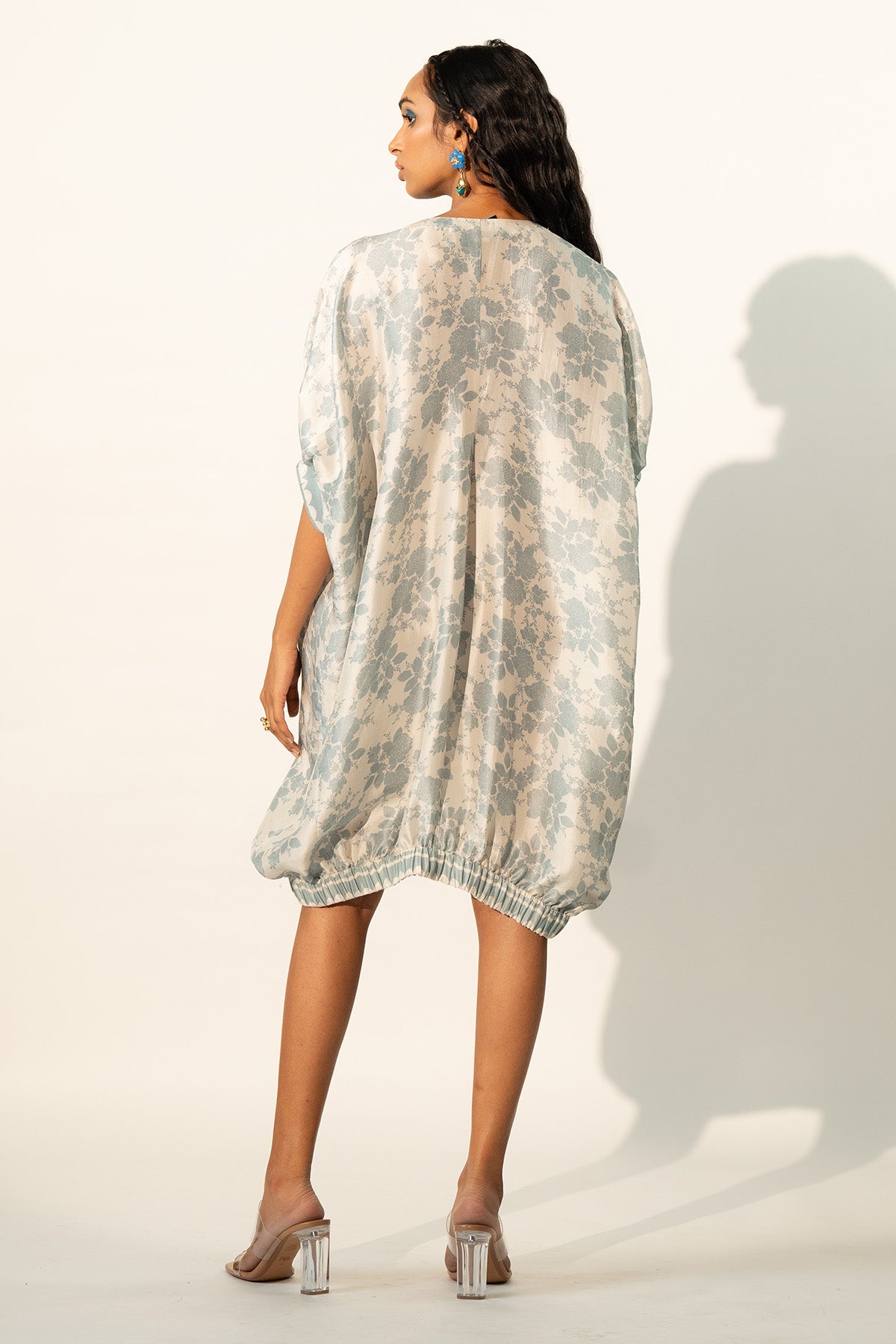 ELASTICATED HEM DRESS