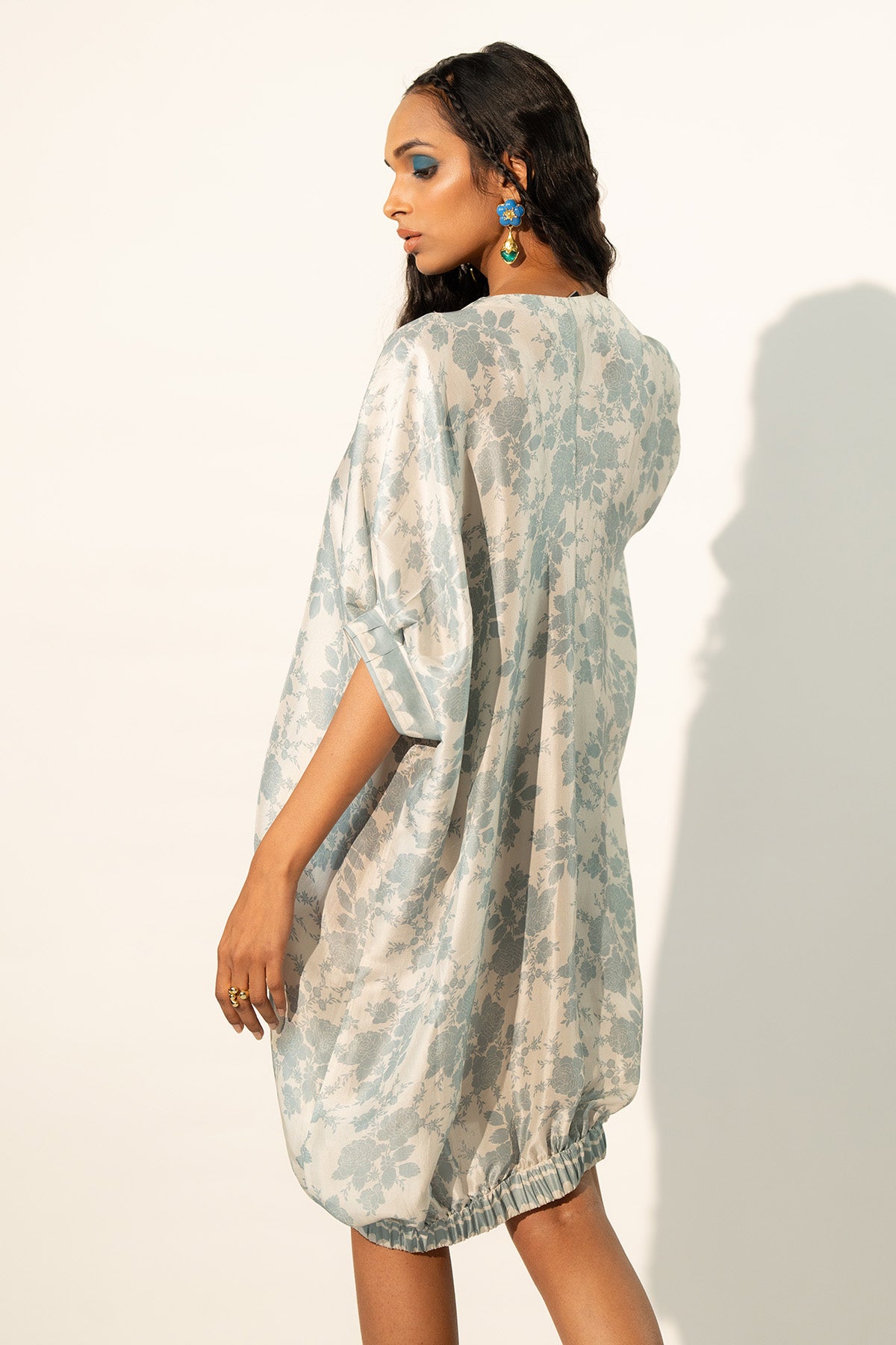ELASTICATED HEM DRESS
