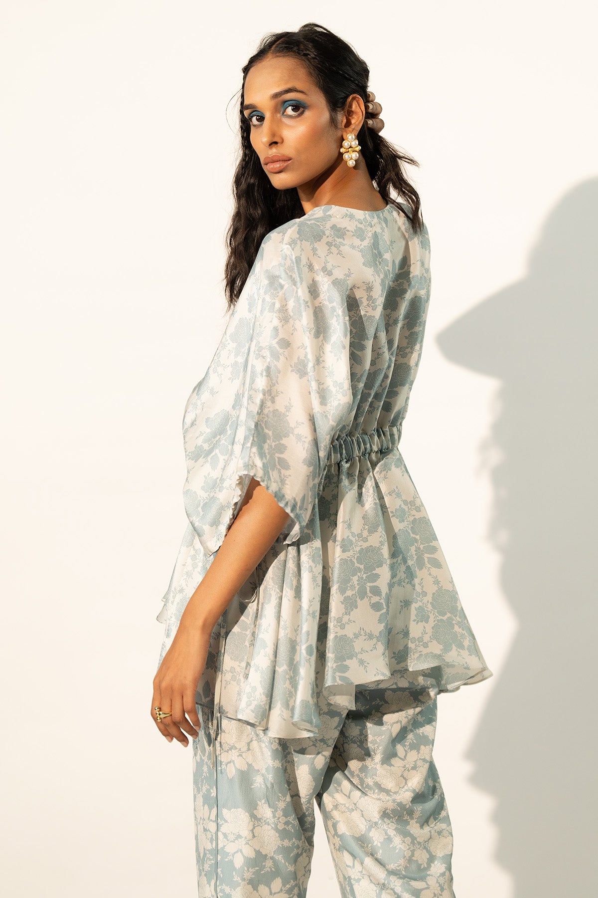 ELASTICATED WAIST TOP