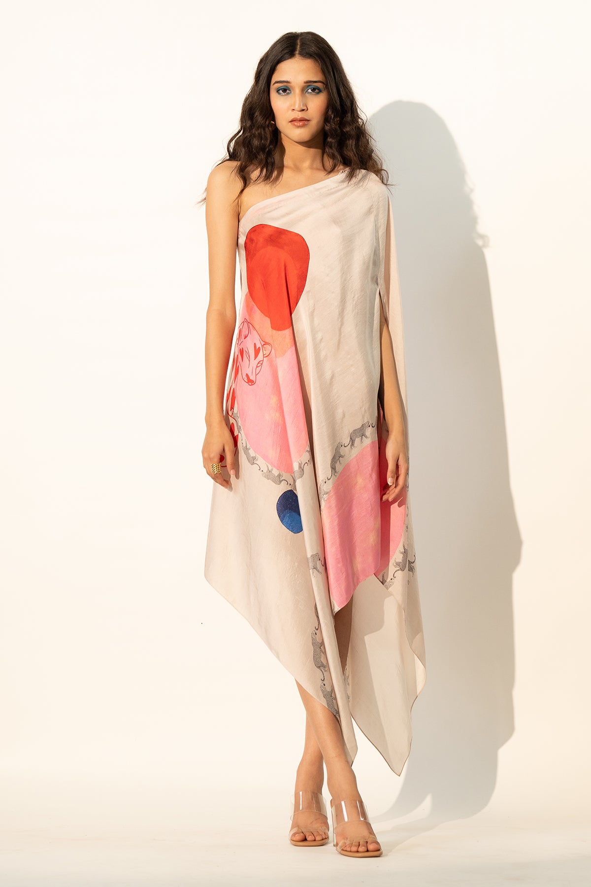 ONE SHOULDER DRESS