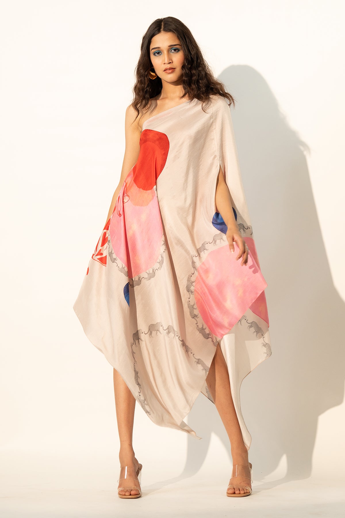 ONE SHOULDER DRESS