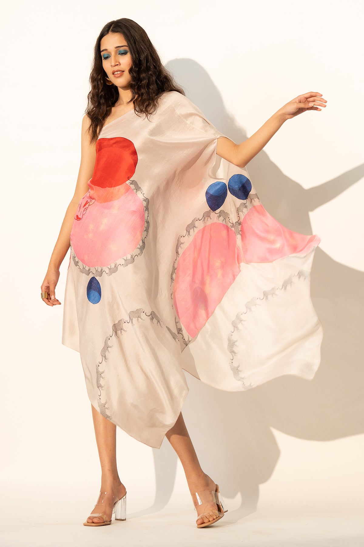 ONE SHOULDER DRESS