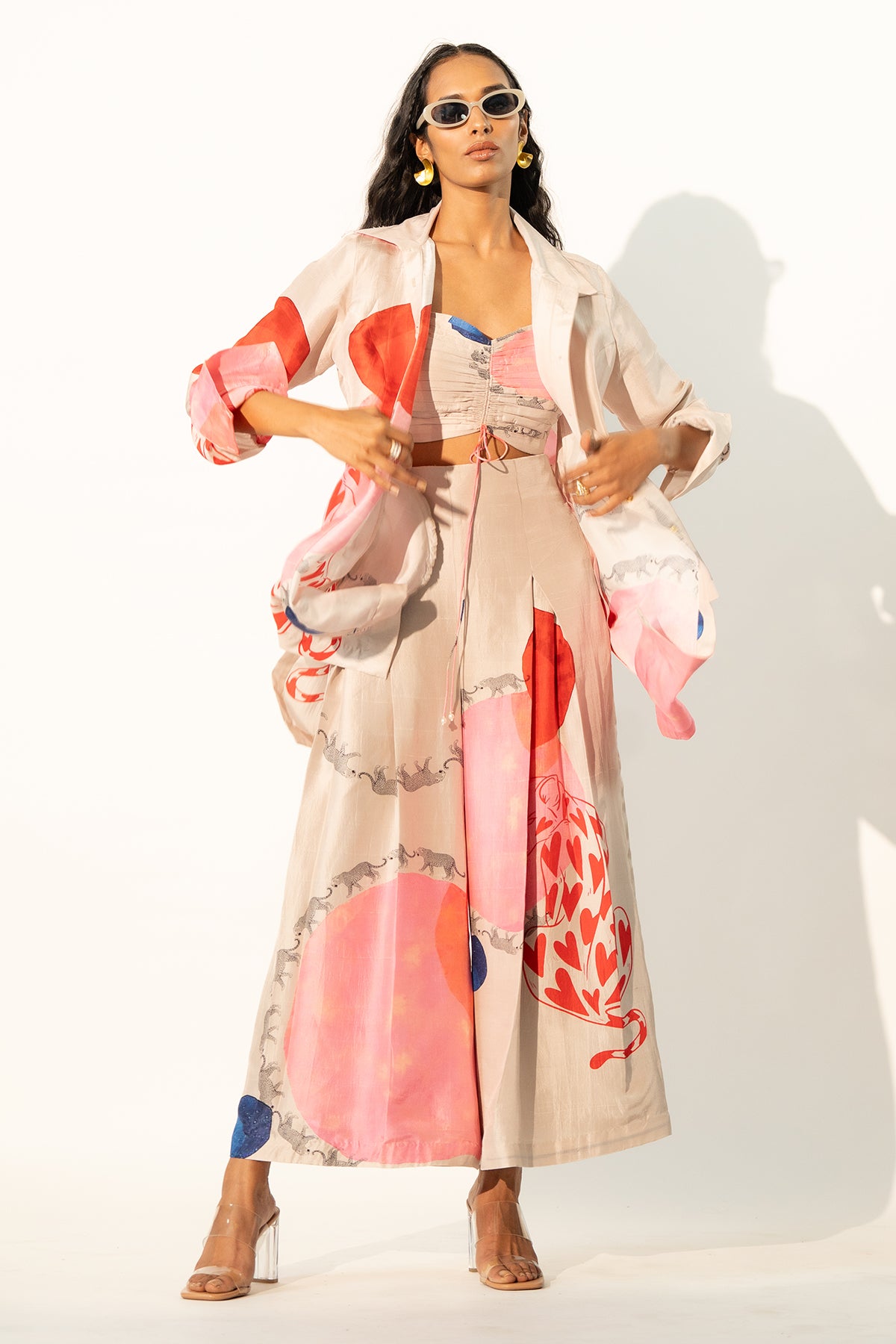 CO-ORD SET WITH SHIRT