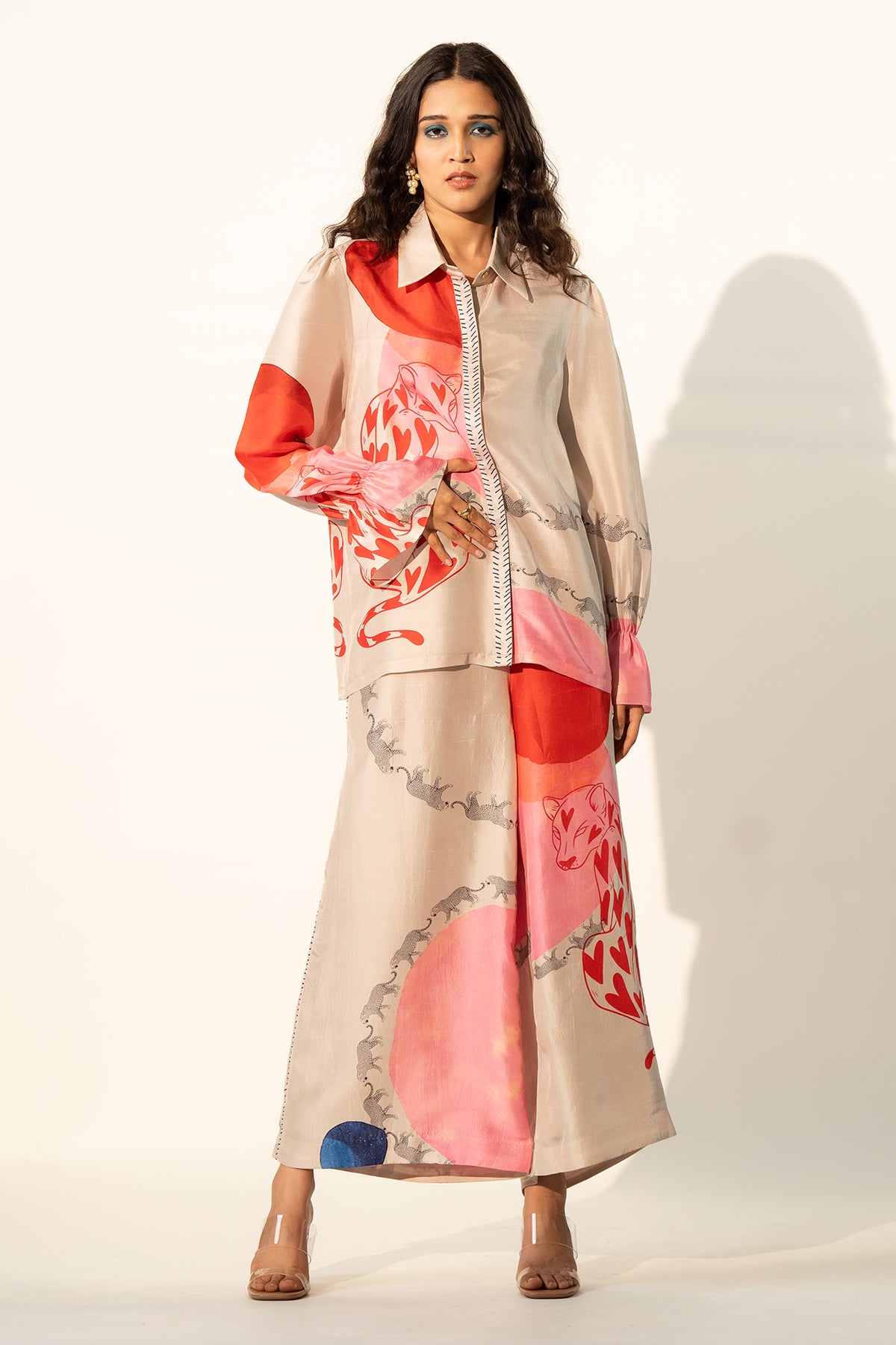 PUFF SLEEVES SHIRT