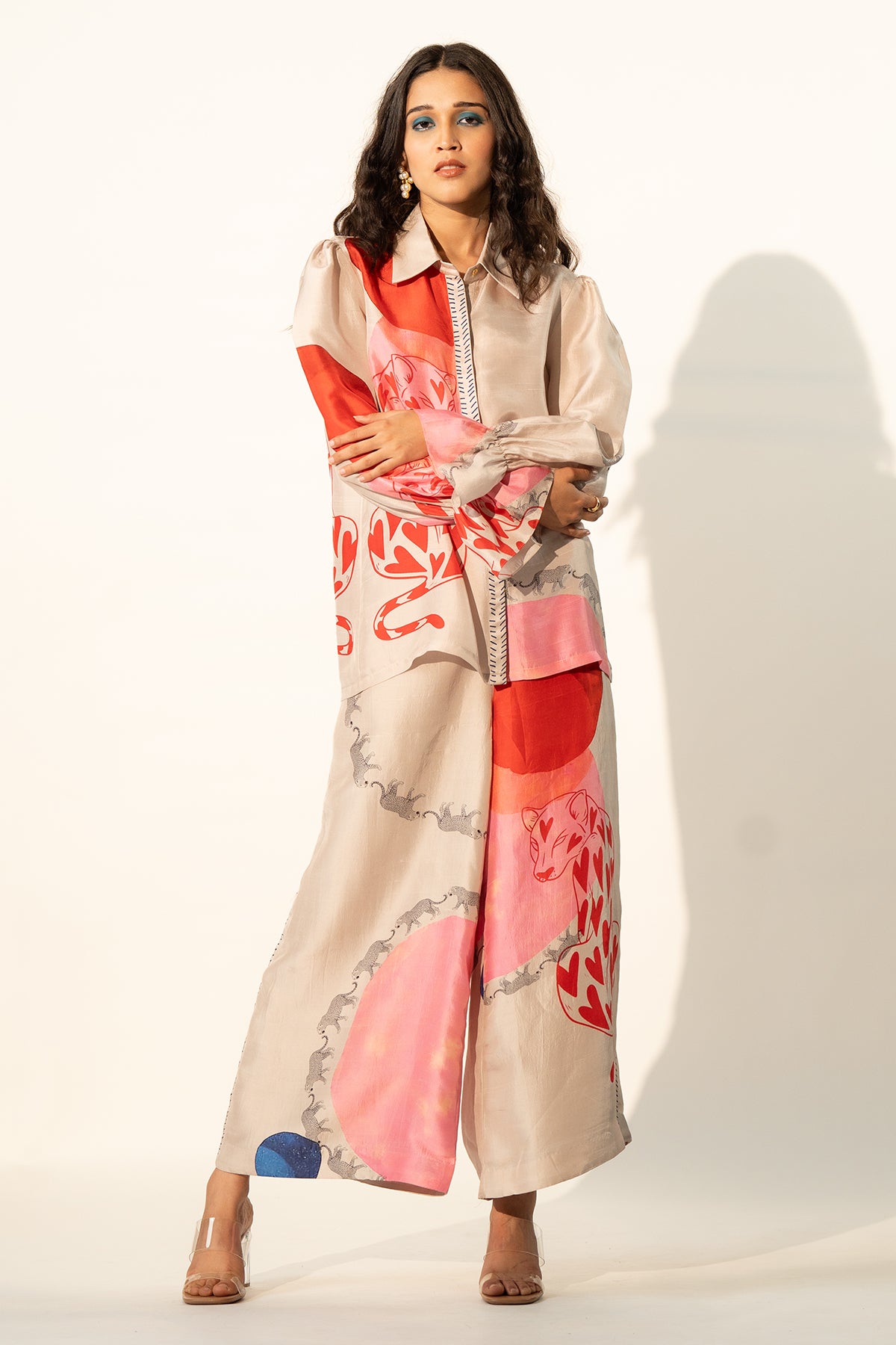 PUFF SLEEVES SHIRT