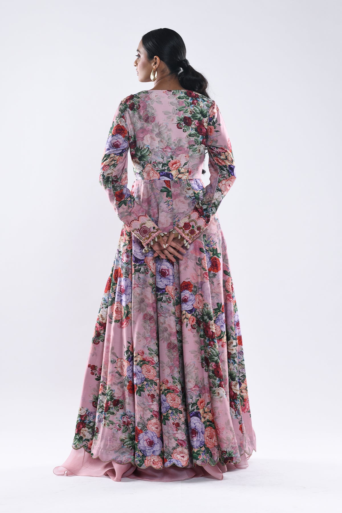 Anarkali Jacket Set