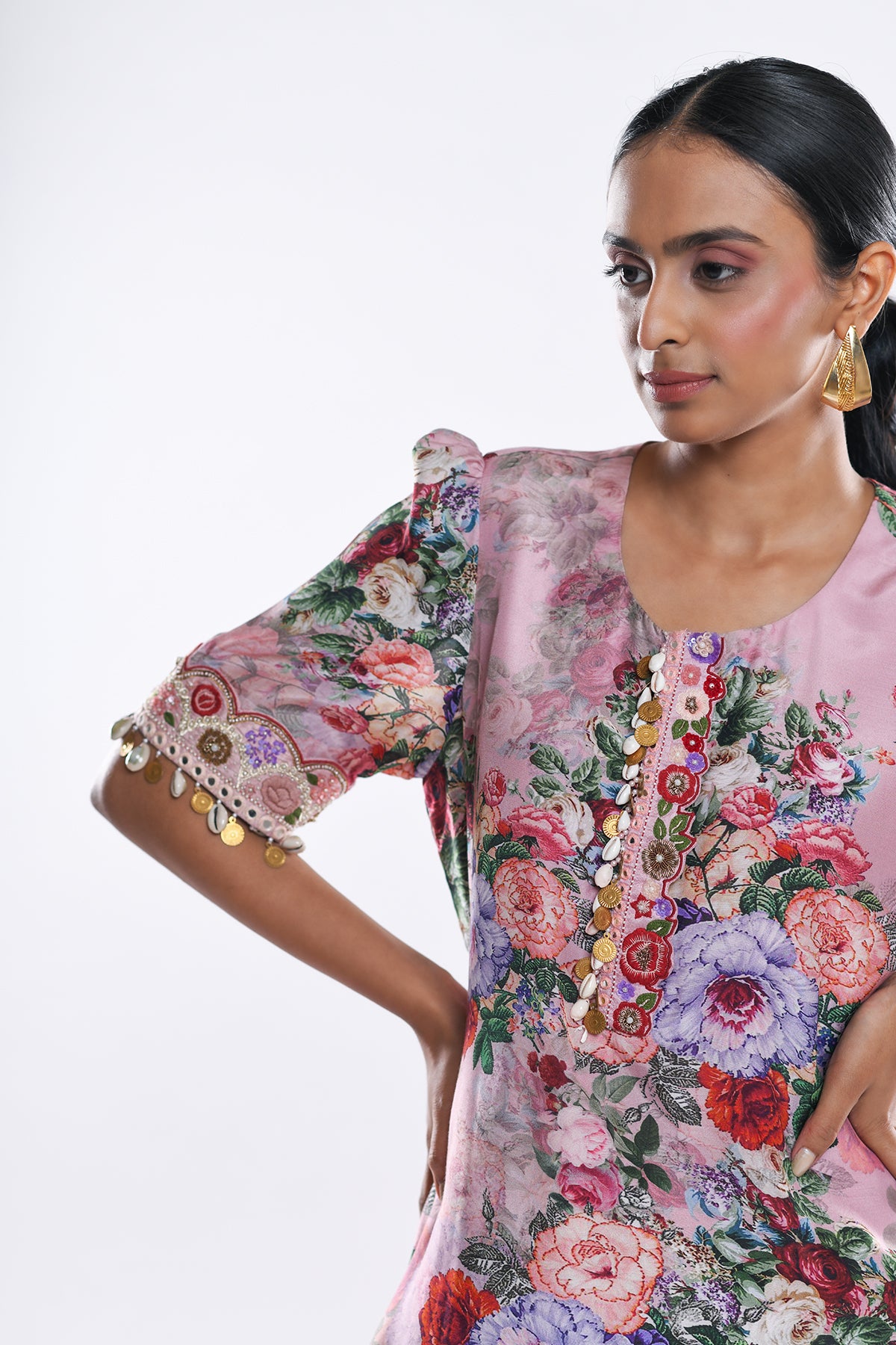 Printed Sharara Set