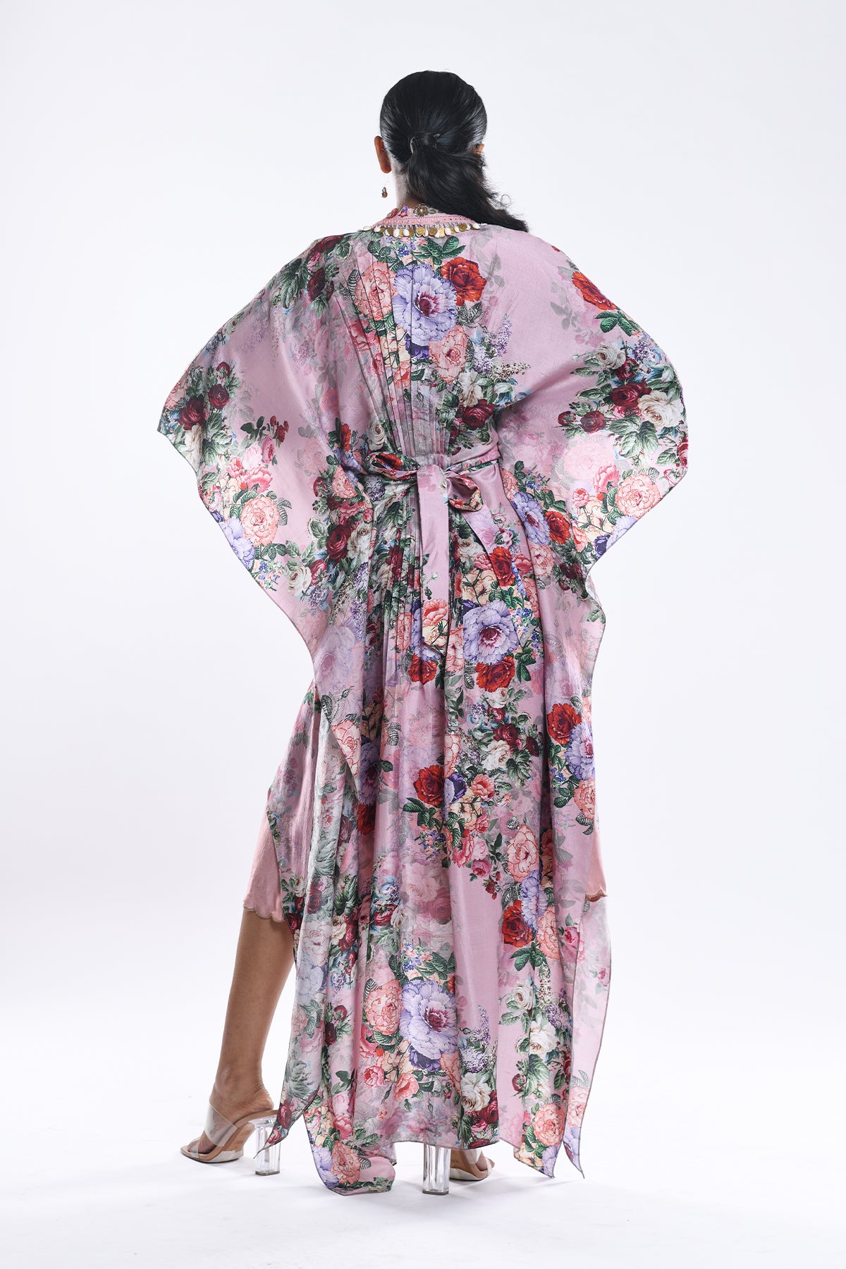 Draped Kaftan Set