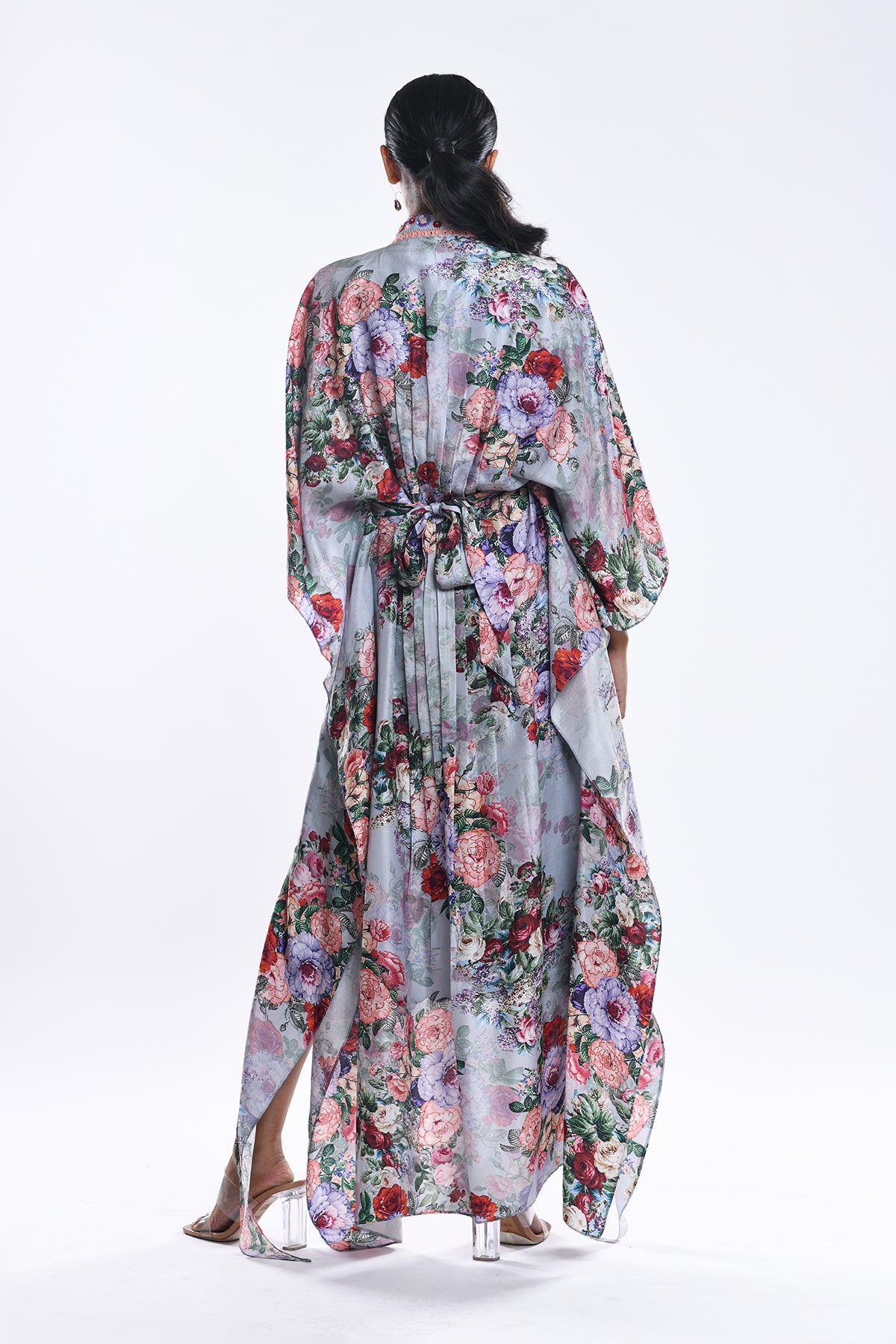 Draped Kaftan Set