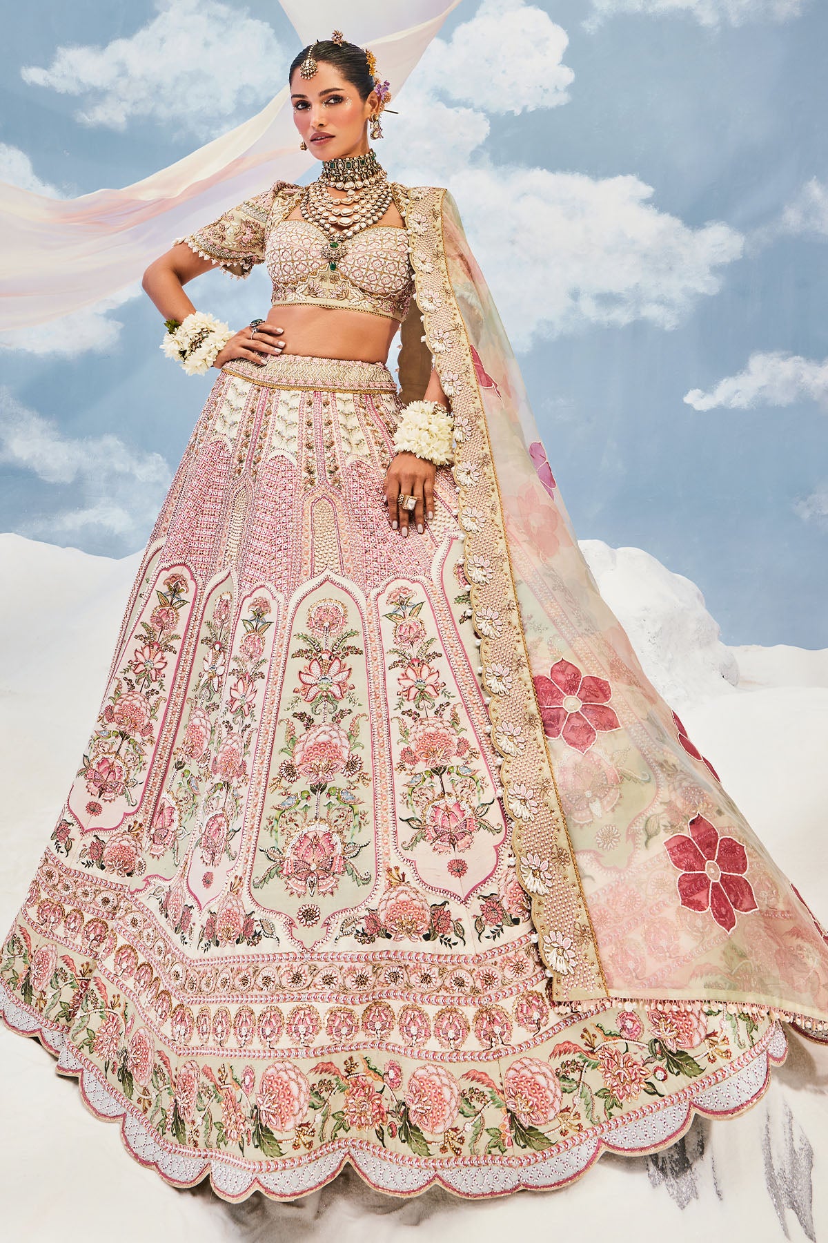 LOVER'S TRESS LEHENGA