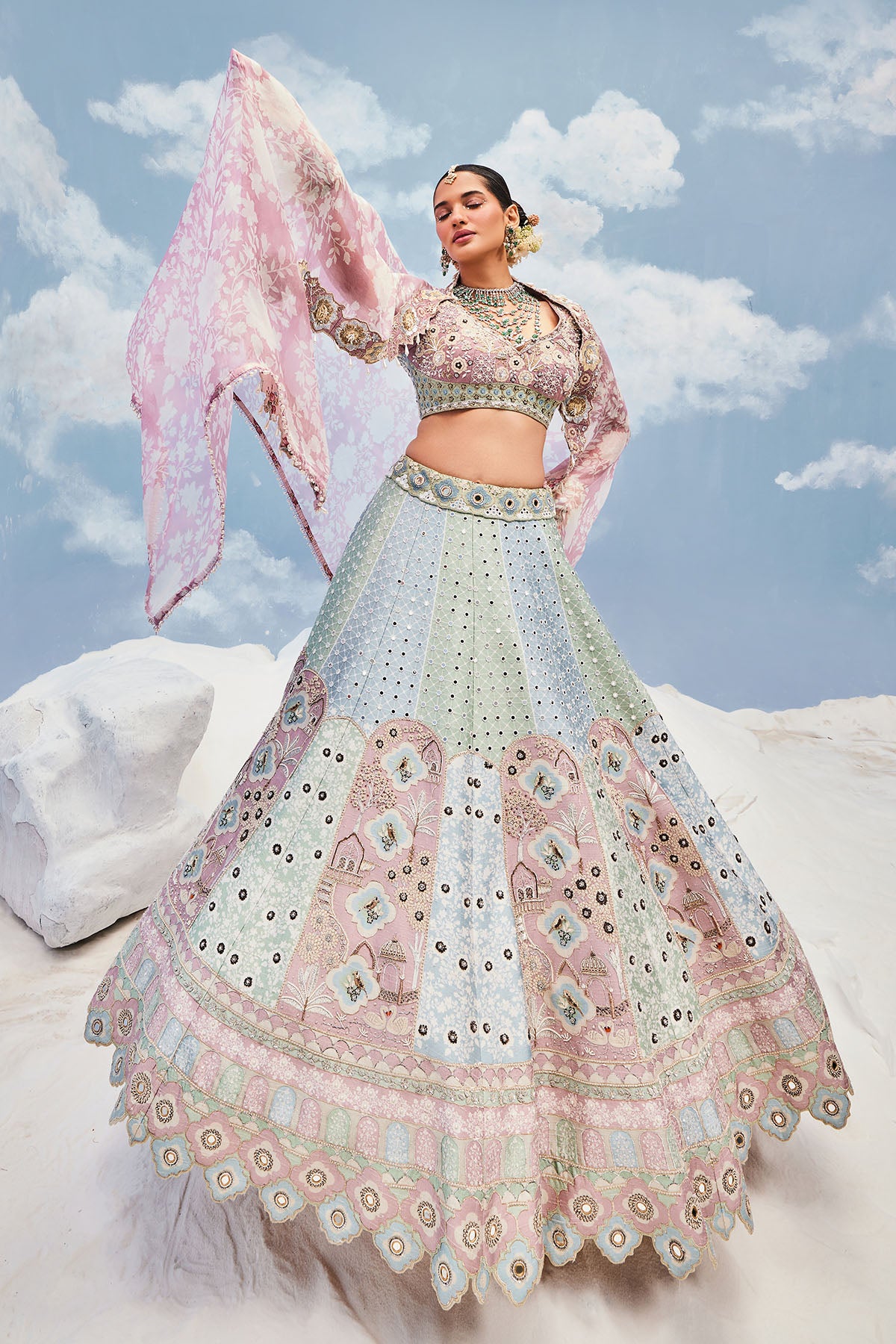 JASHNE BAHARA LEHENGA
