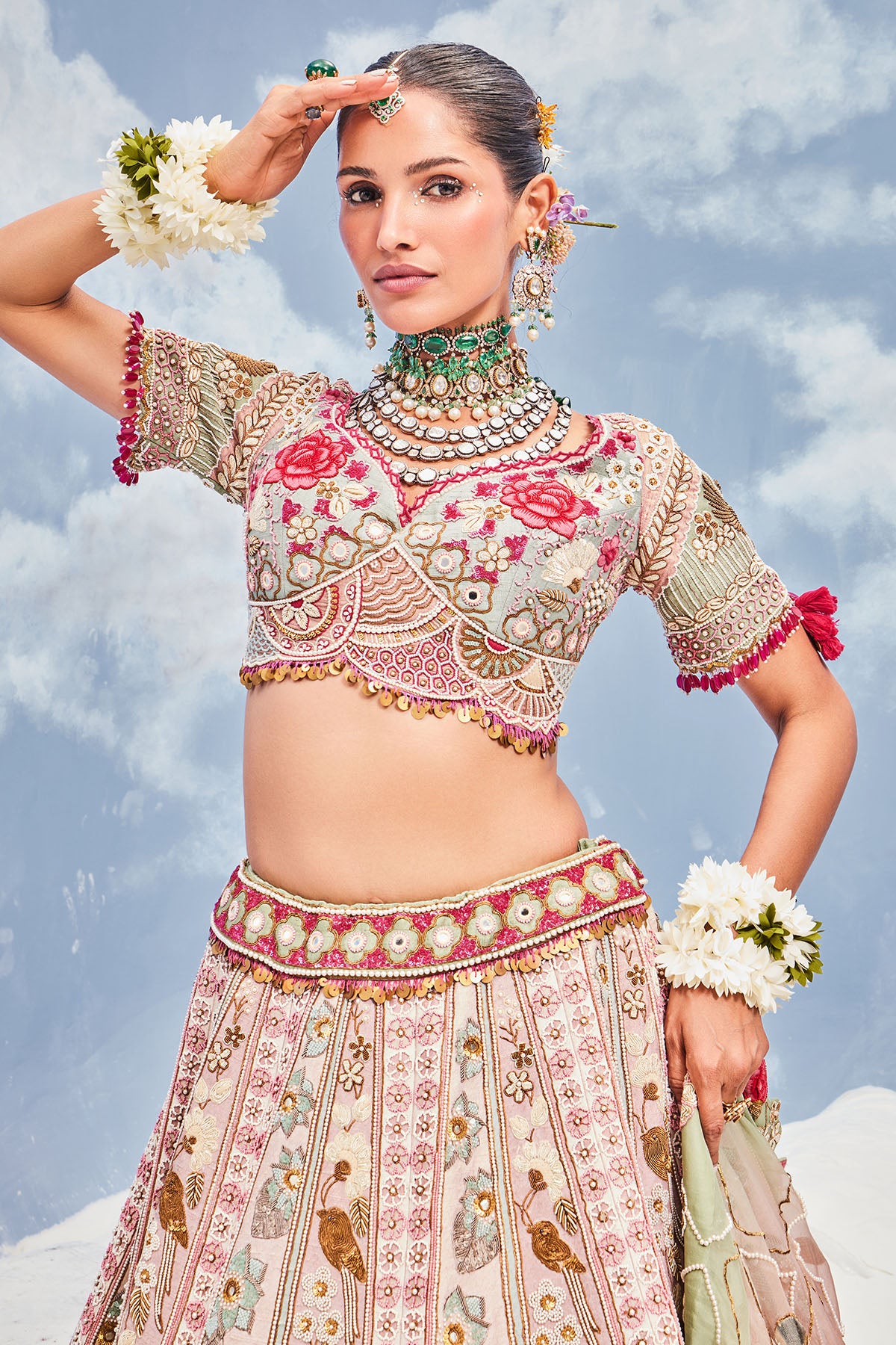 GASSET NOOR LEHENGA