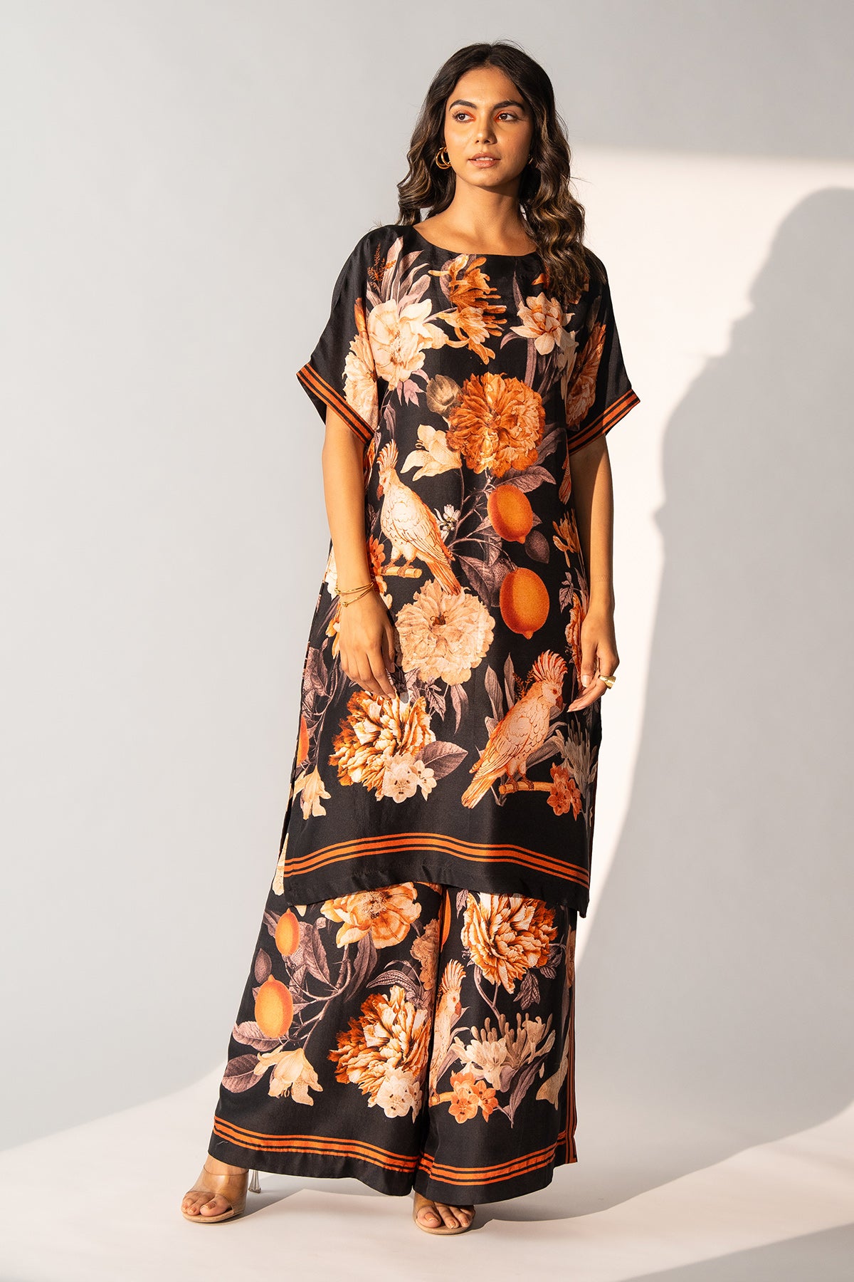 Kurta Kaftan and Palazzo