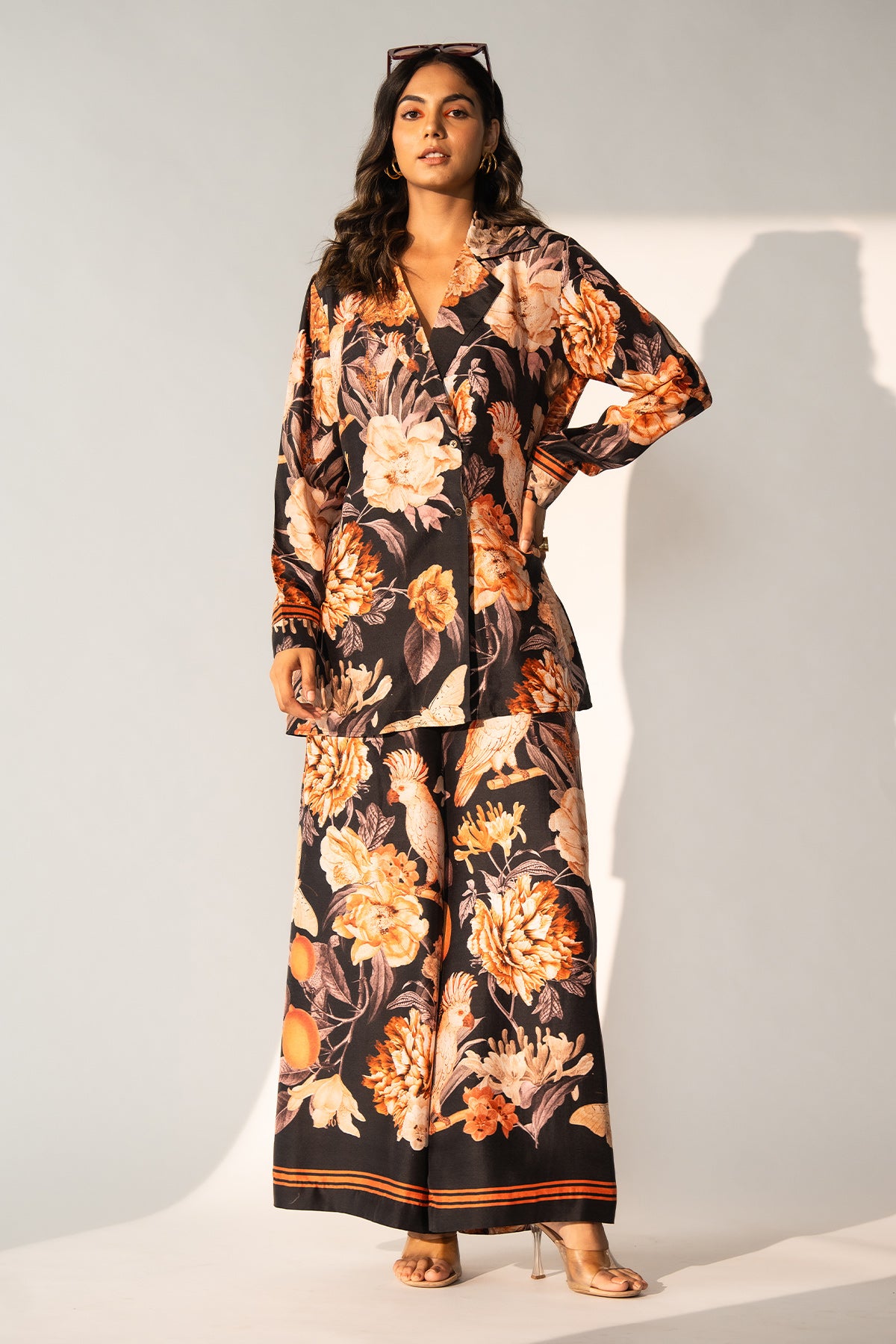 Tuxedo Wrap Top
