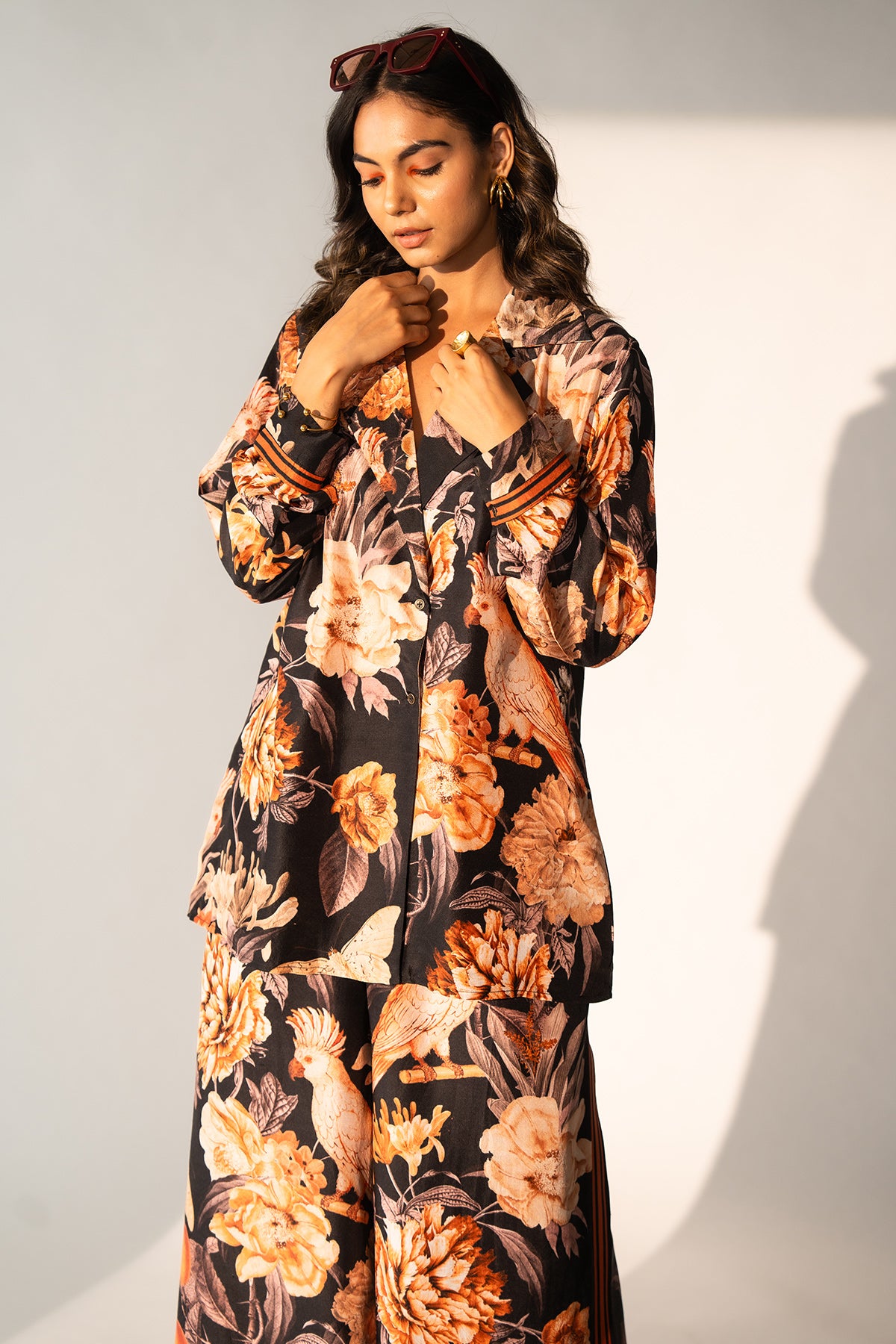 Tuxedo Wrap Top