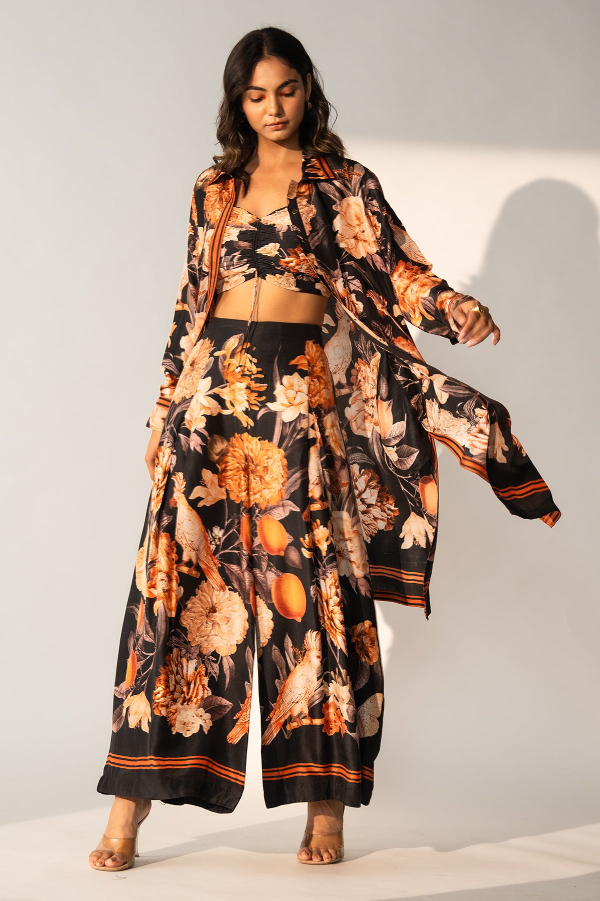 Co-Ord with Pleated Pants