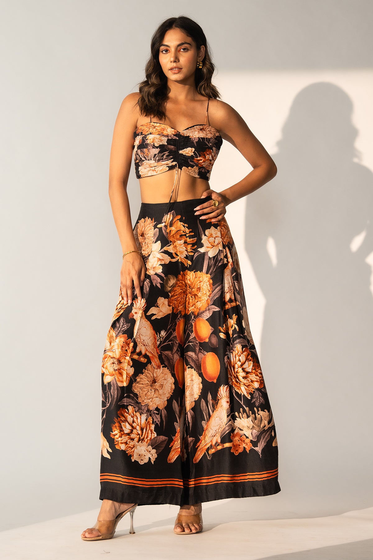 Co-Ord with Pleated Pants