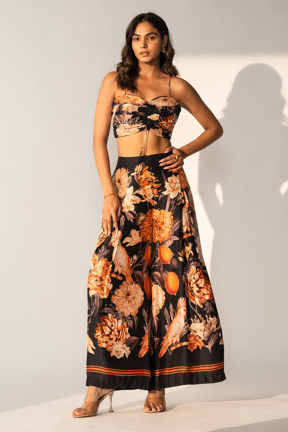 Front Pleated Pants