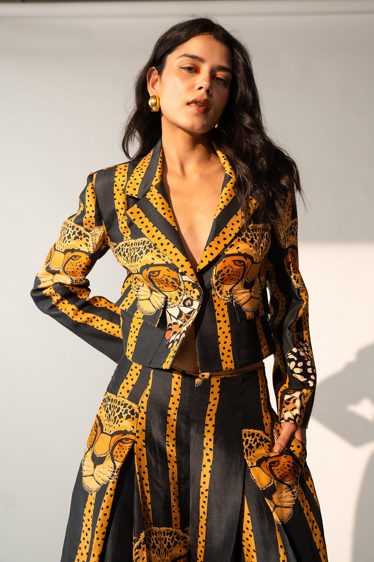 CROP BLAZER