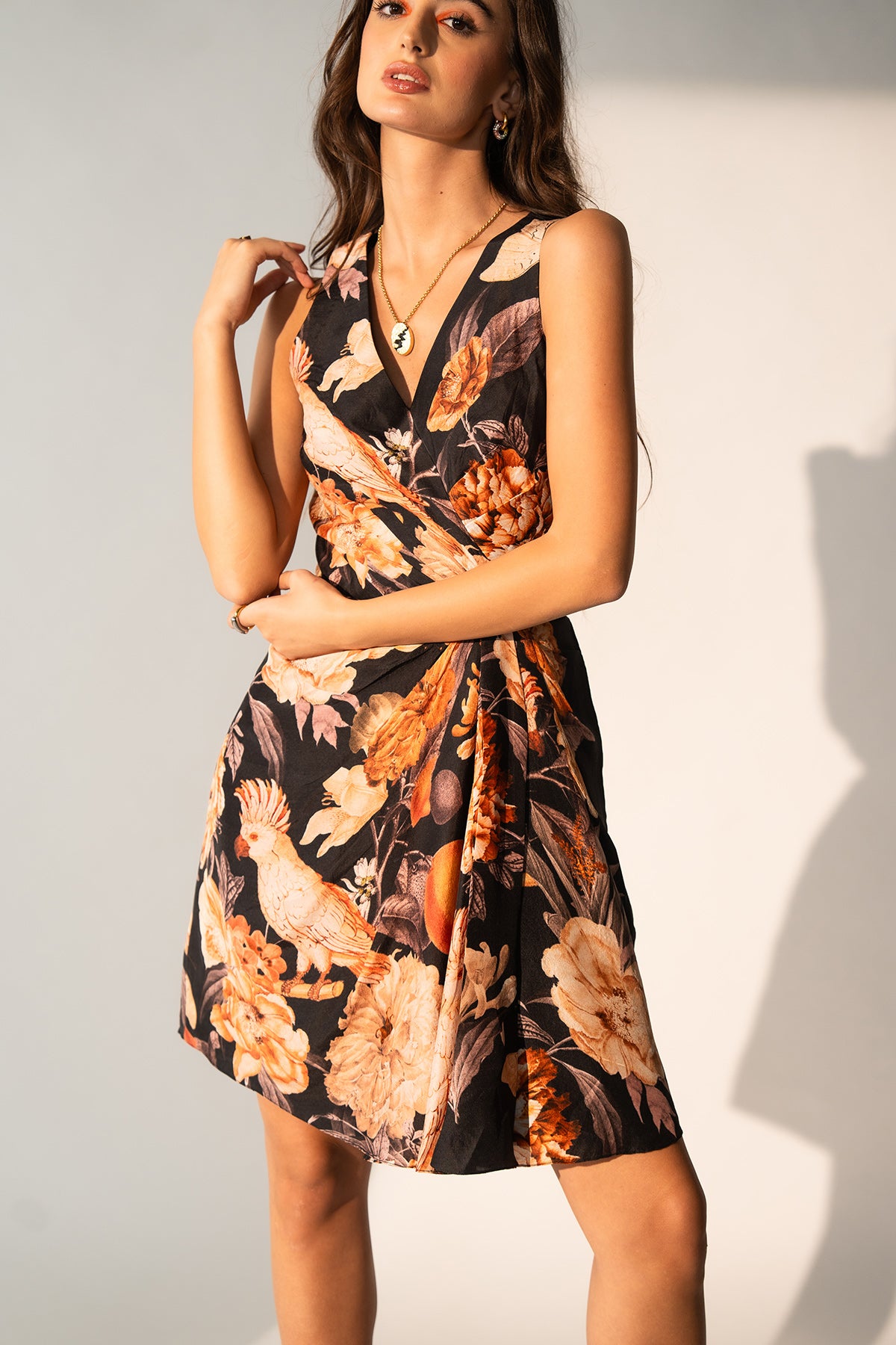 Gathered Formal Dress