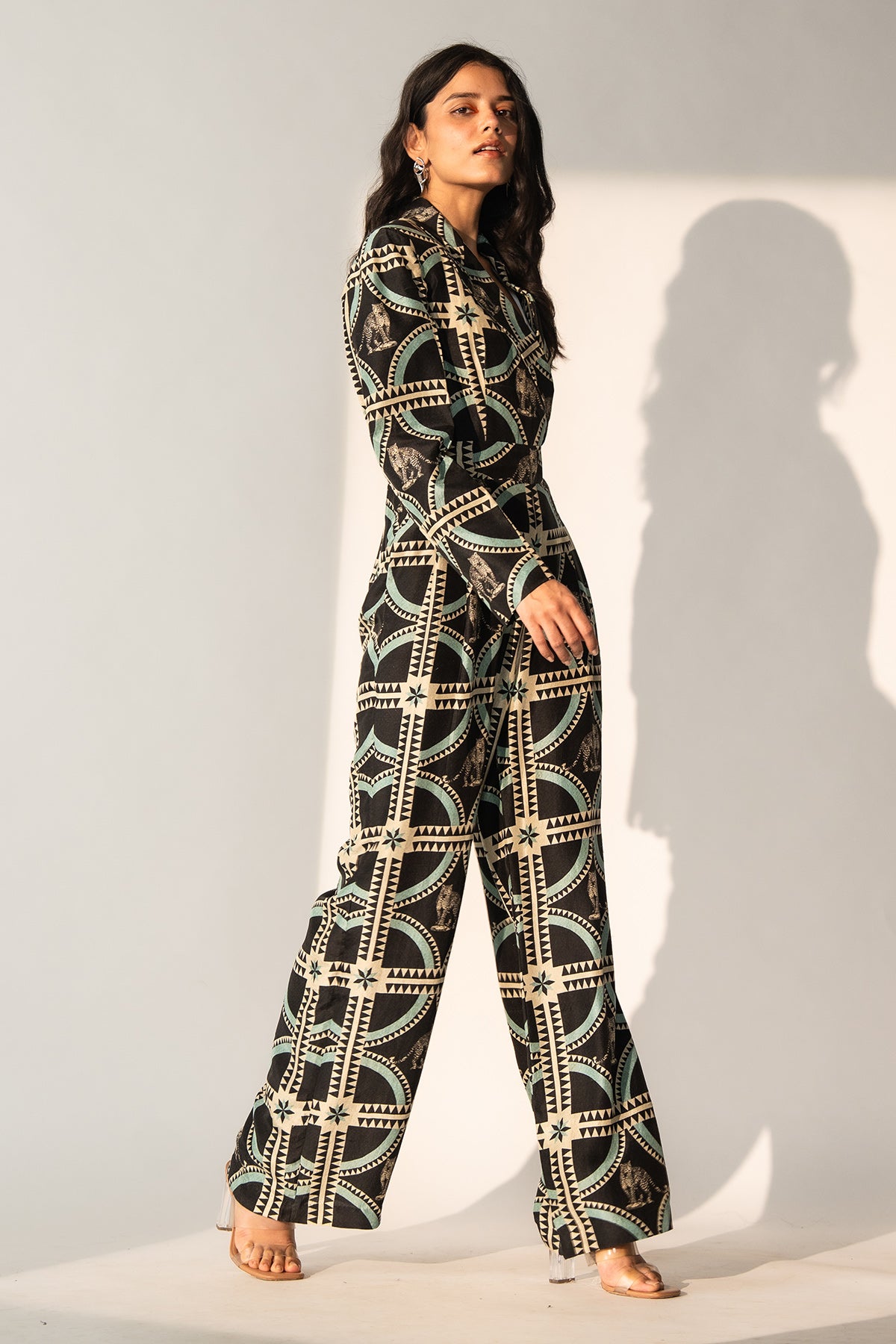 Tuxedo Jumpsuit