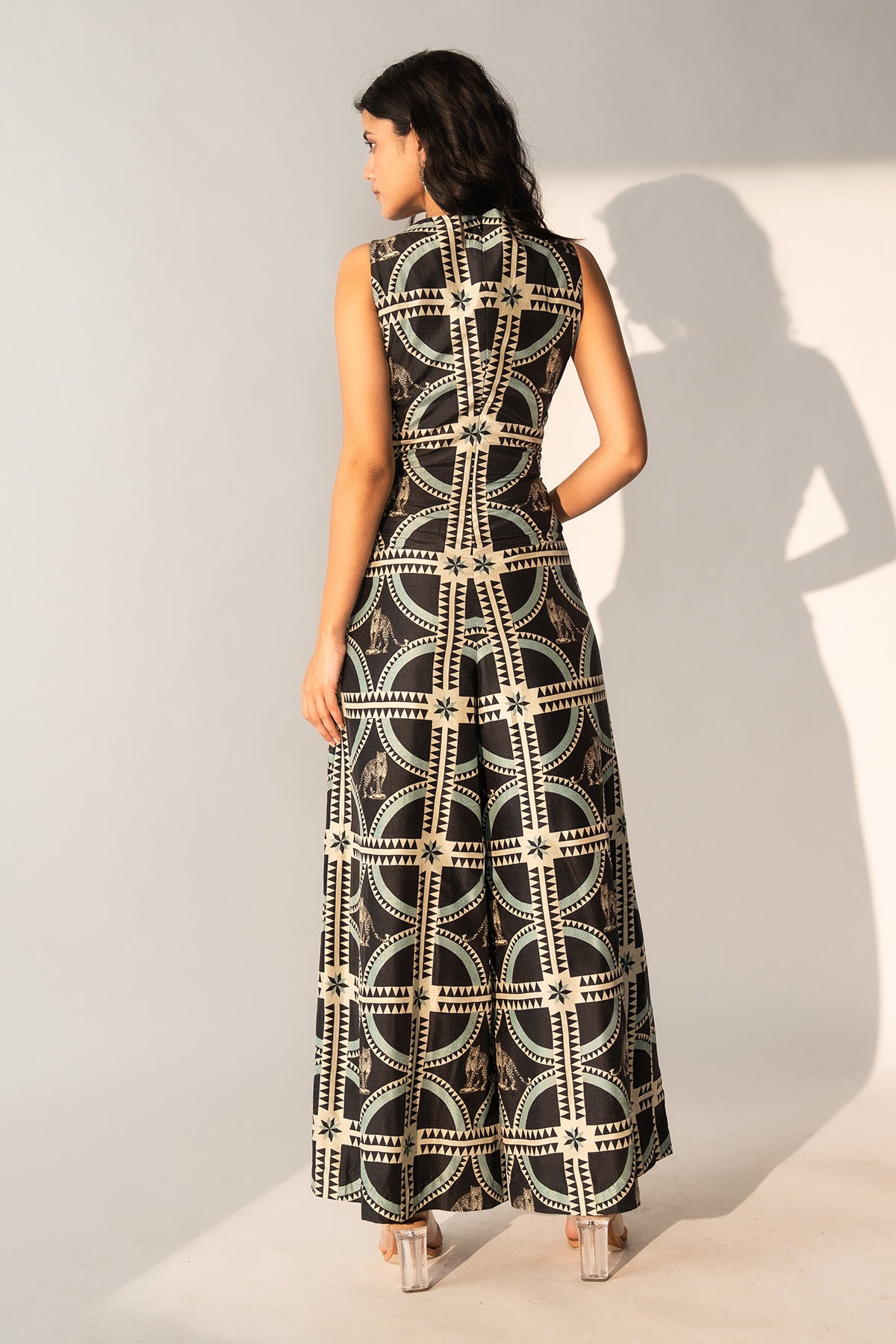 Pleated Jumpsuit