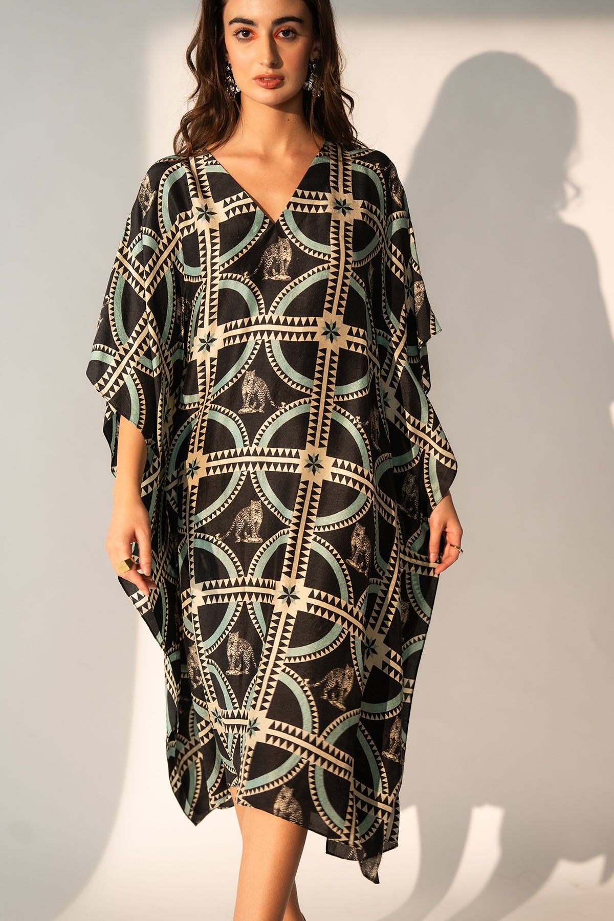 V Neck Kaftan