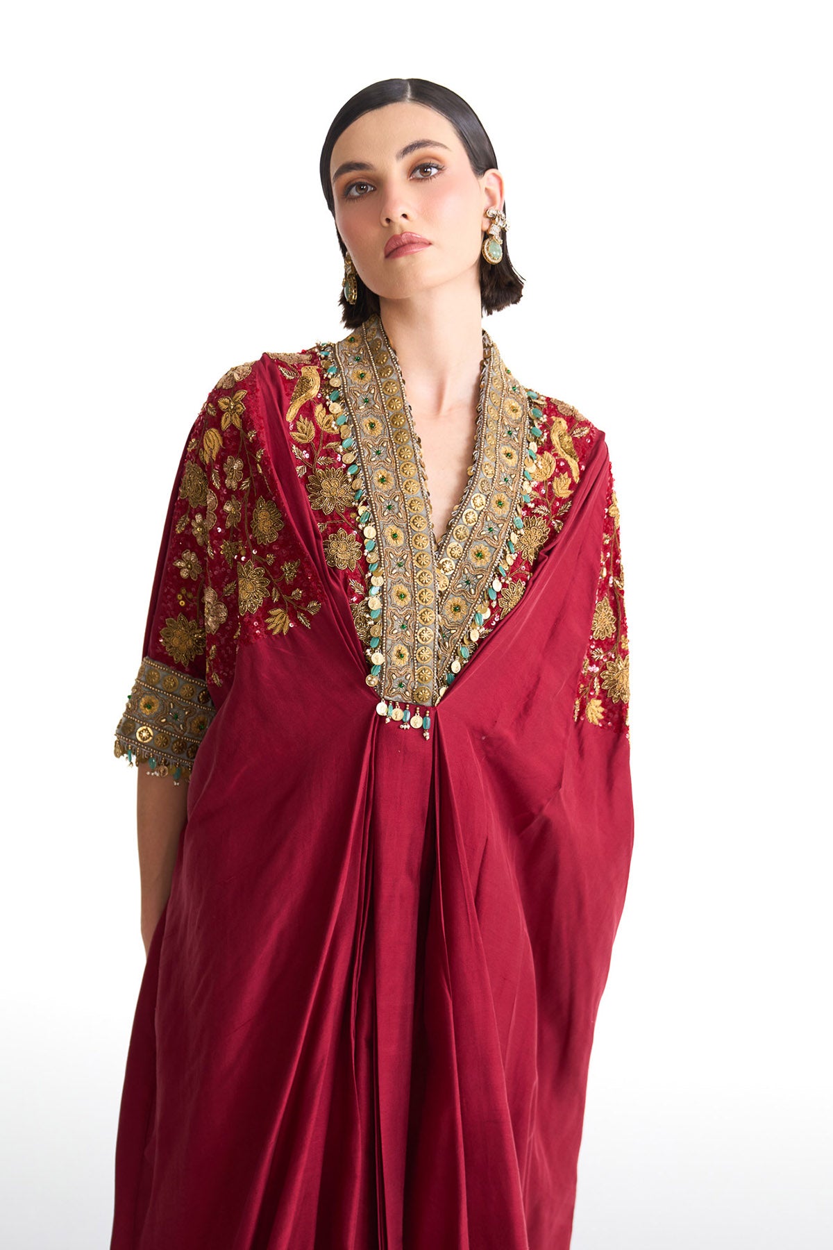 Golden story kaftan