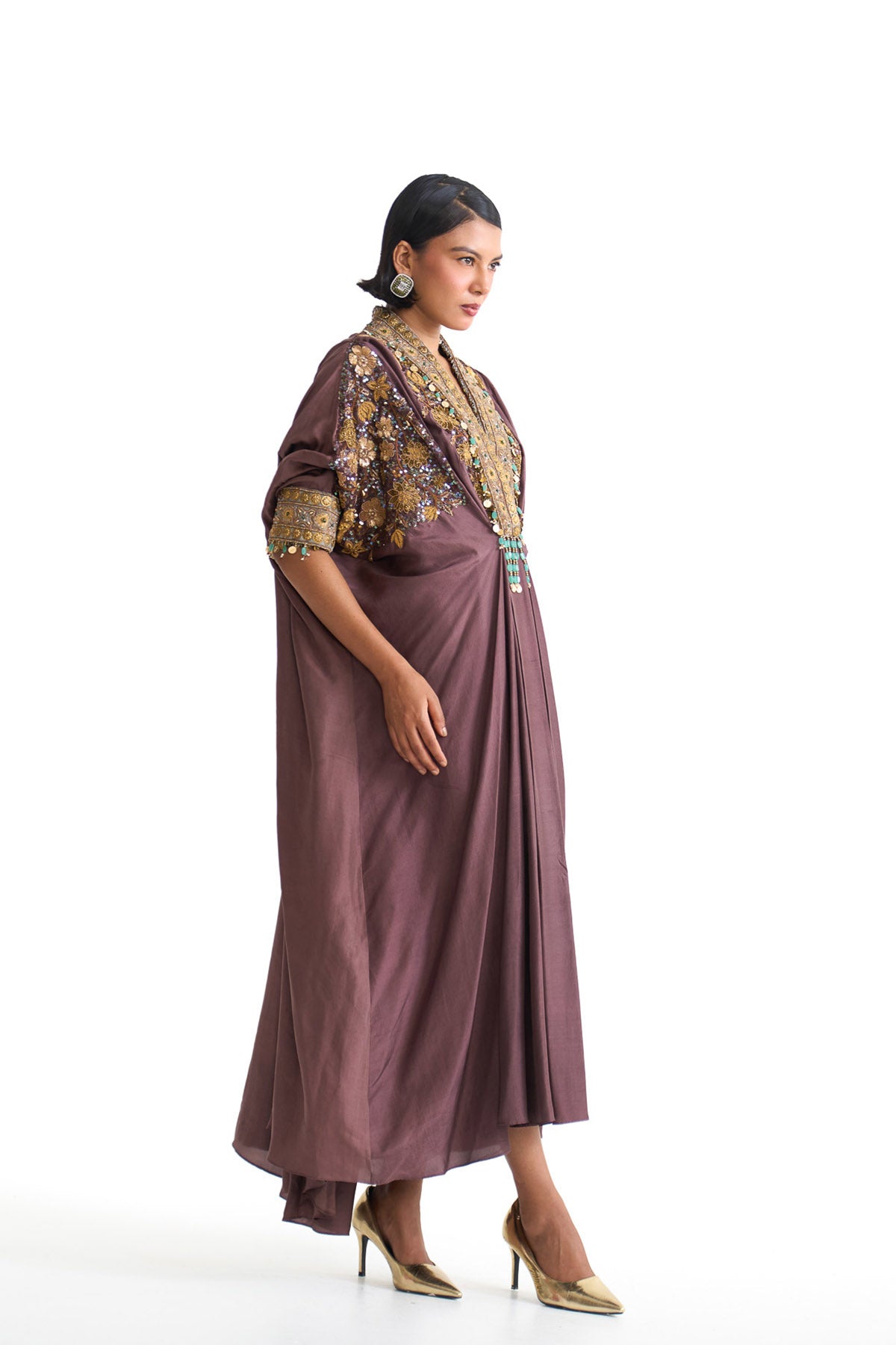 Golden story kaftan