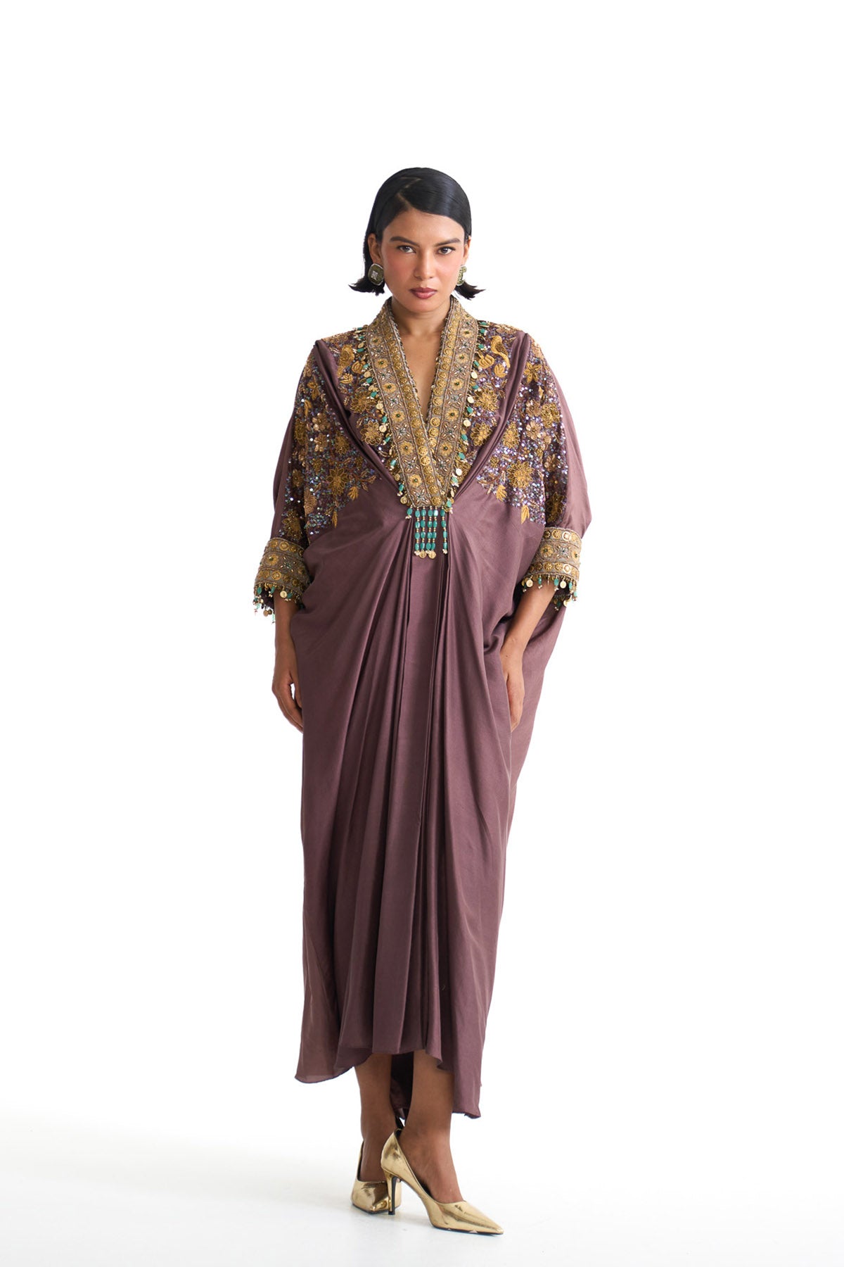 Golden story kaftan