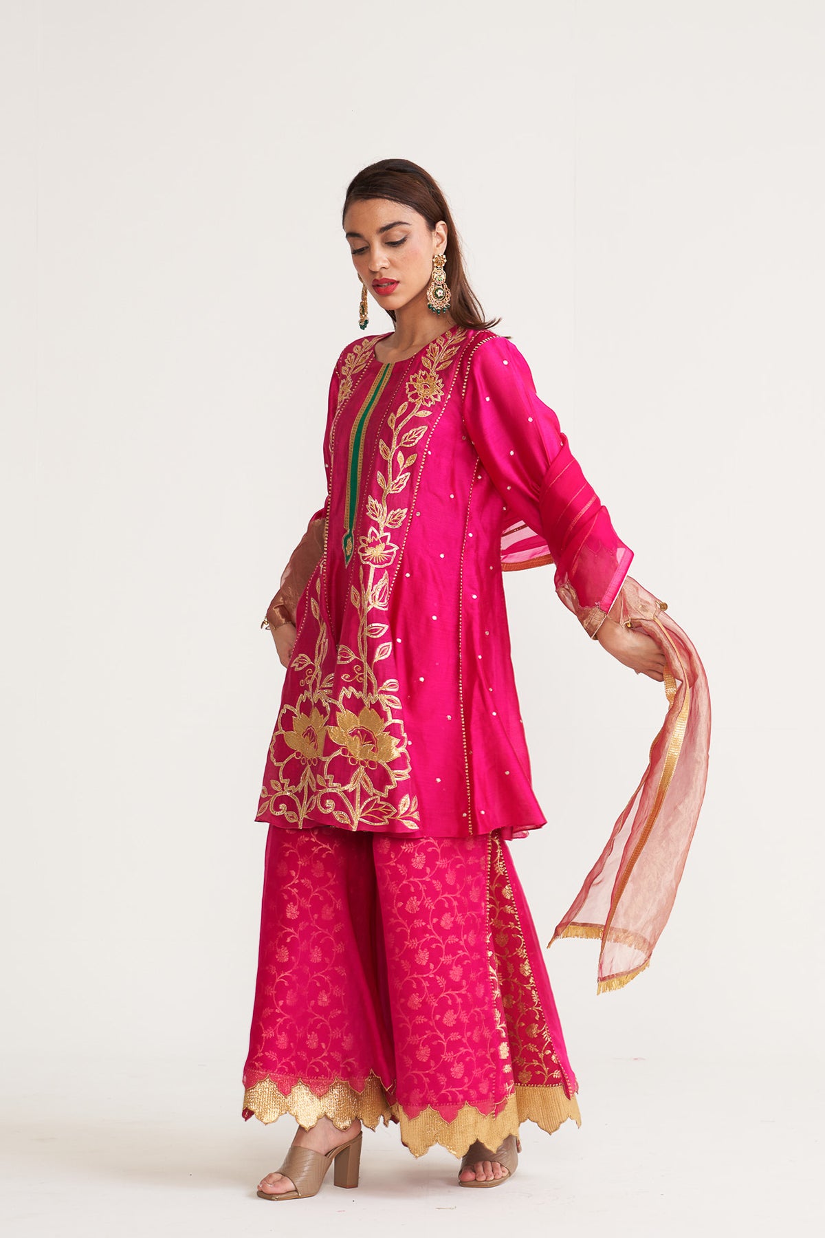 Gota kalidar sharara set
