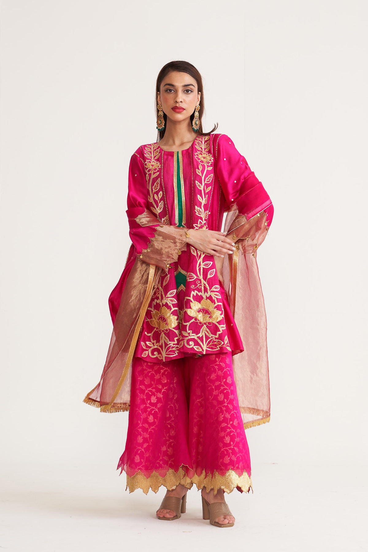 Gota kalidar sharara set