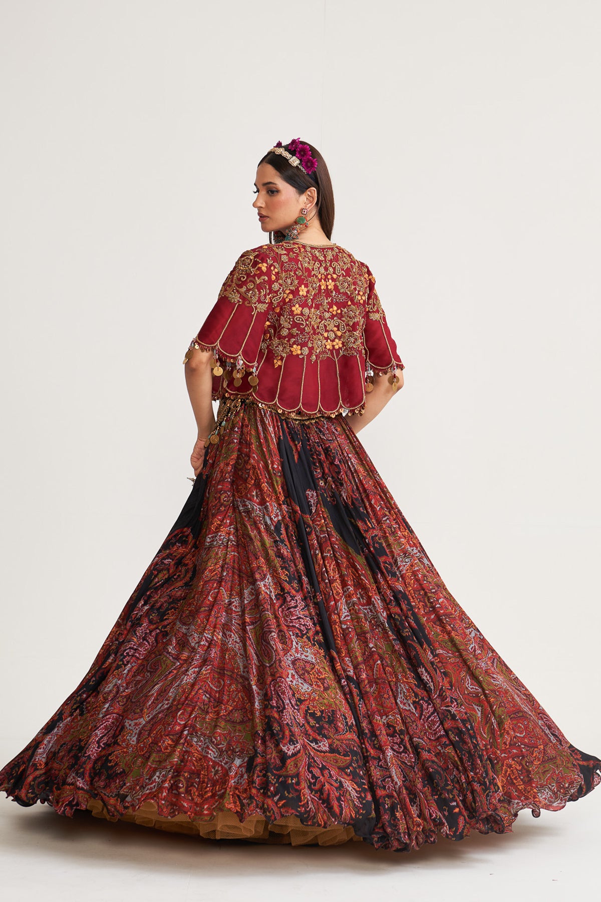 Jacket lehenga set