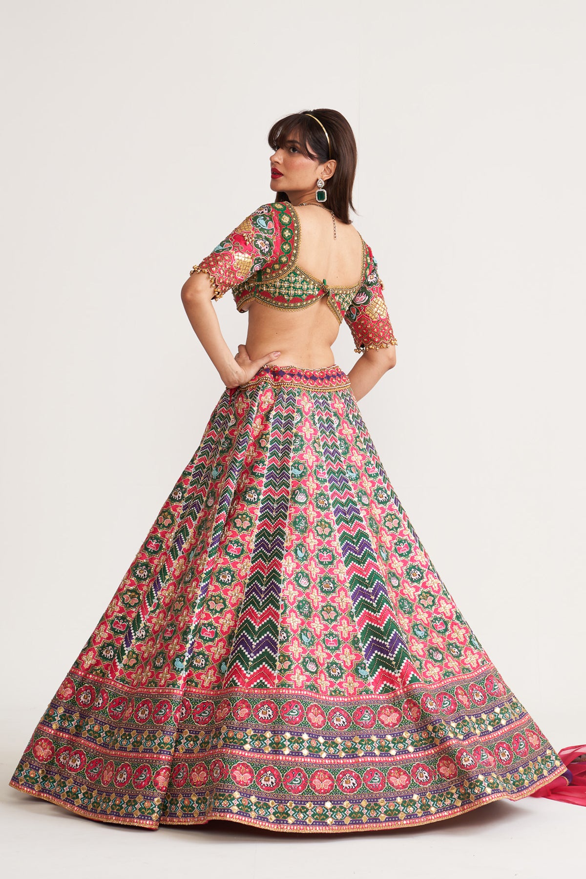Heer patola lehenga