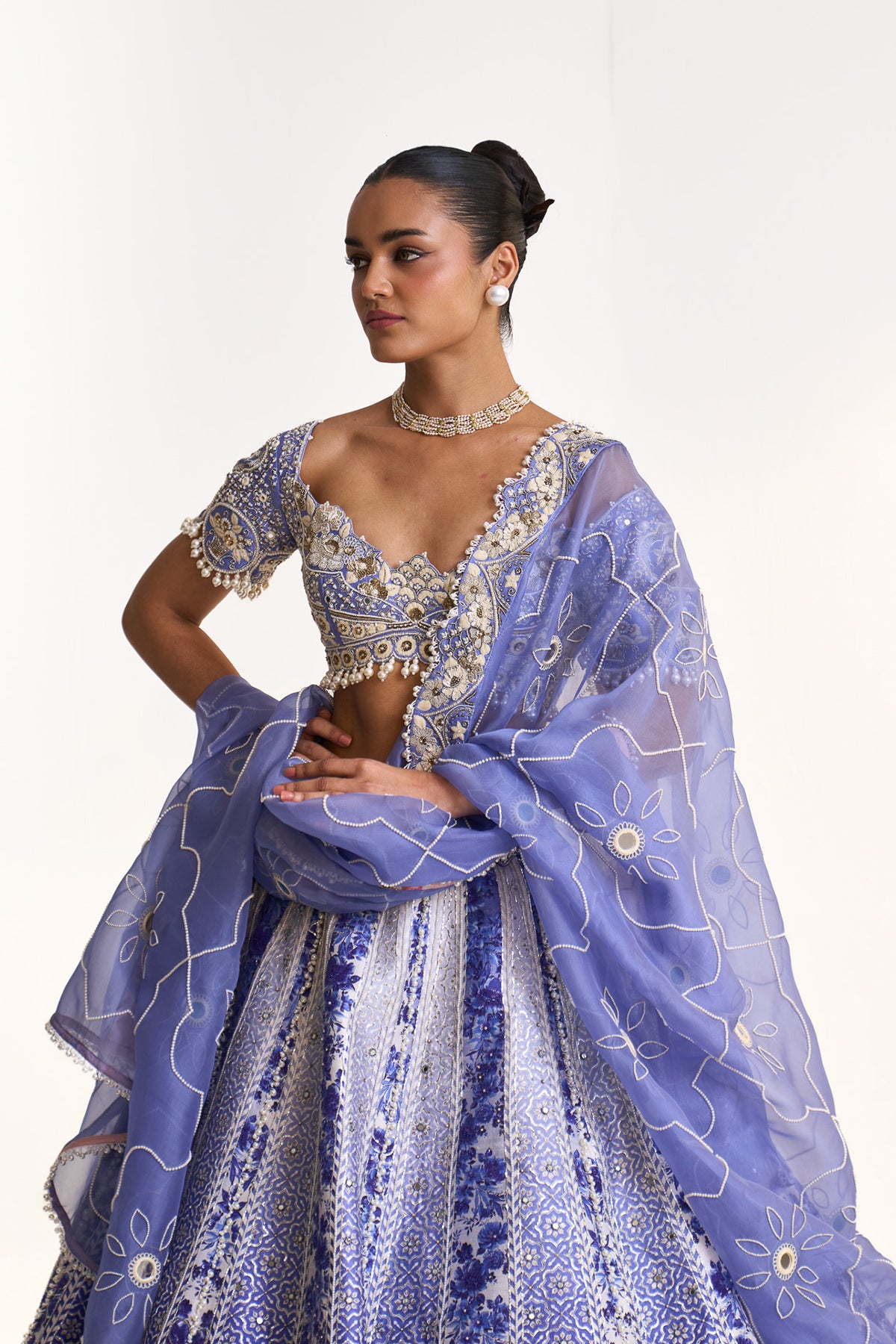 Blue moon lehenga