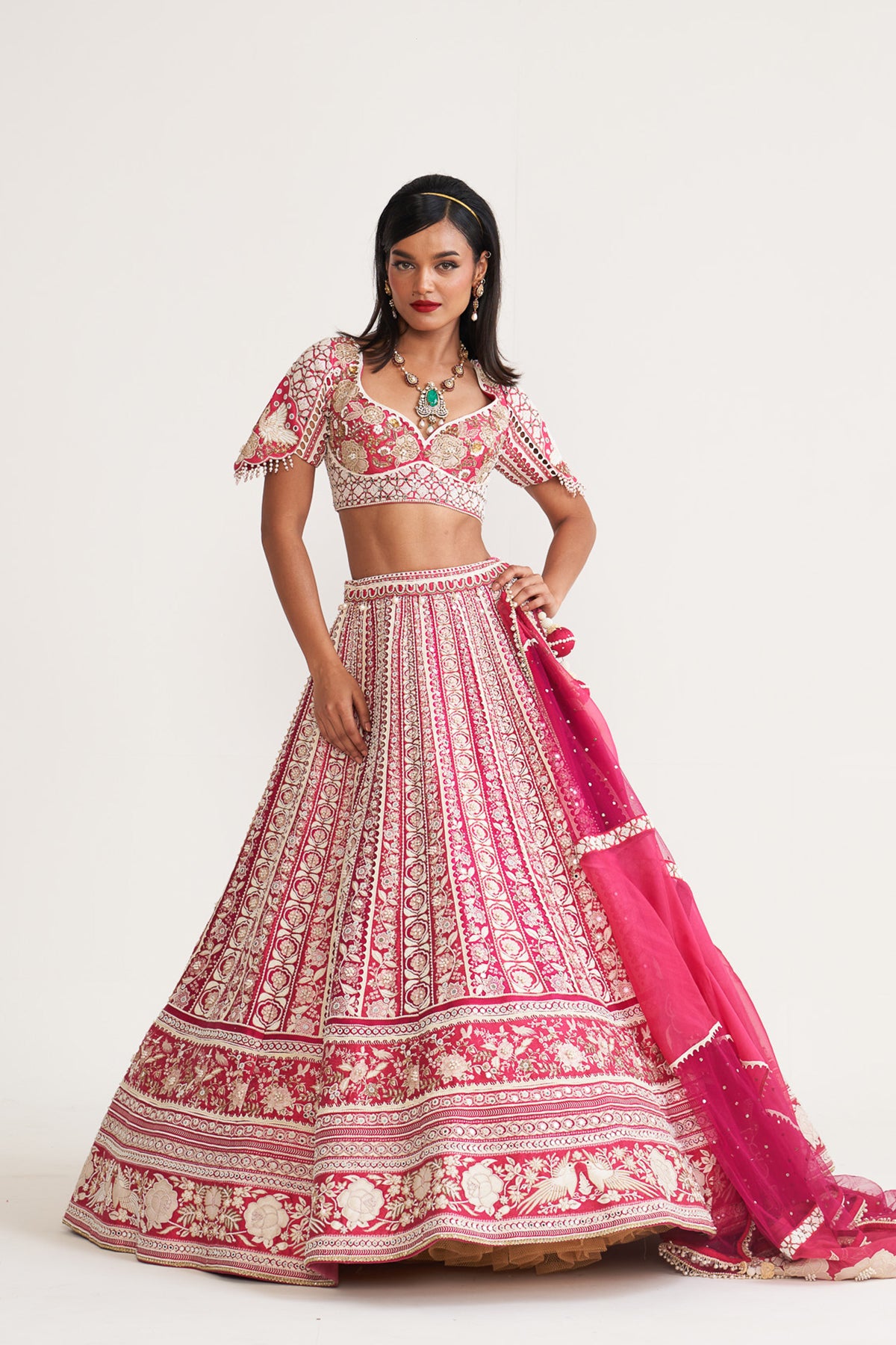 Gulab e jashan lehenga