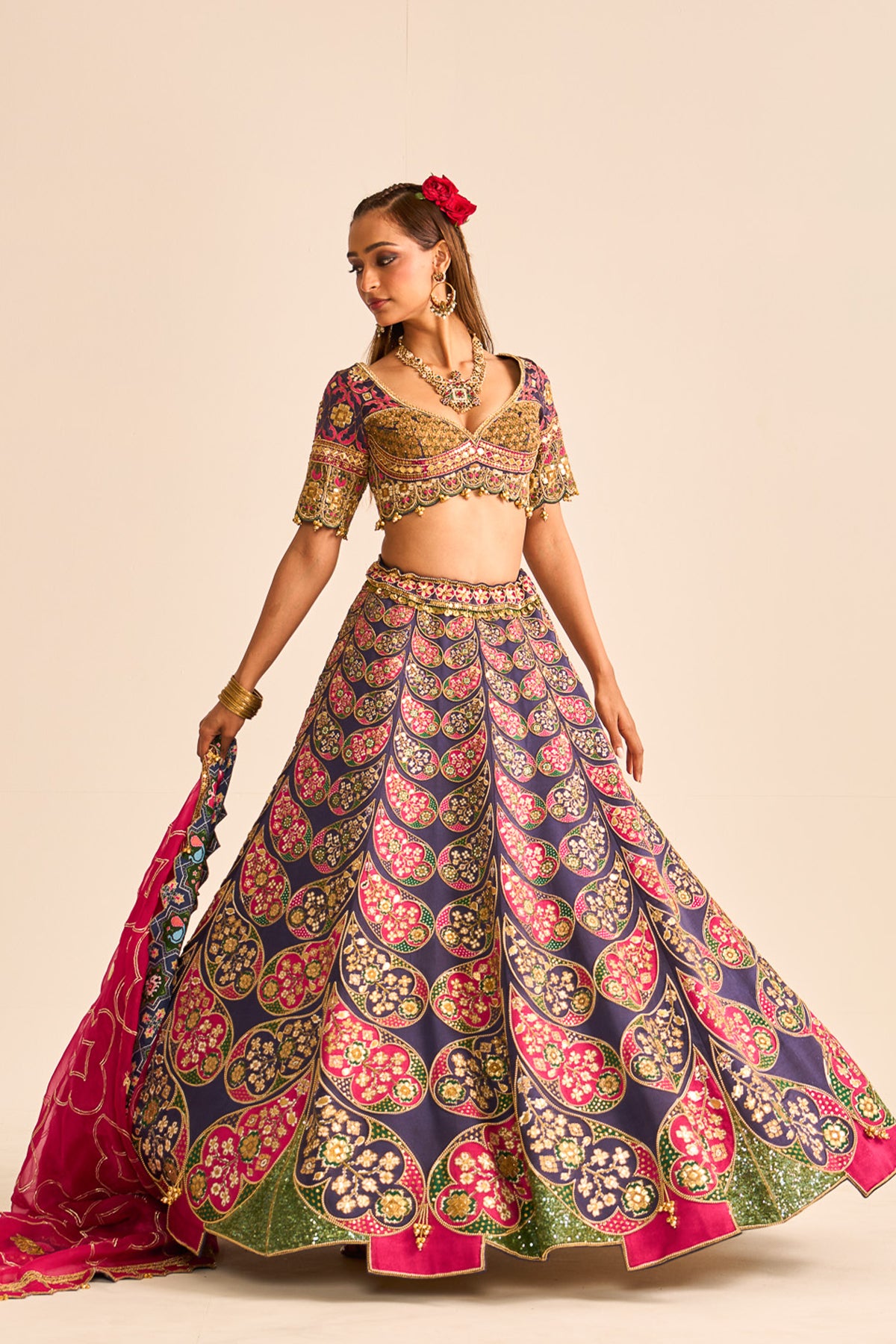 Mohini patola lehanga