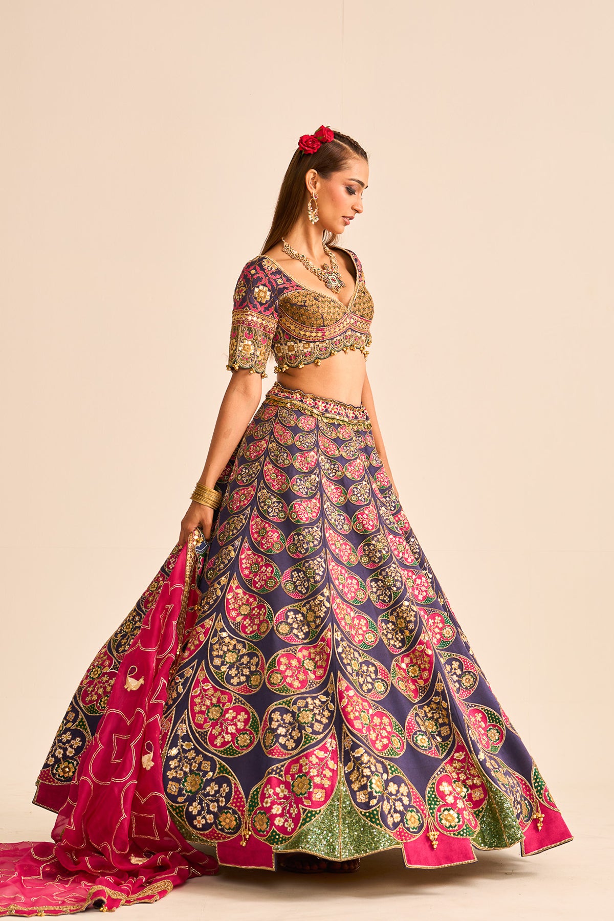 Mohini patola lehanga