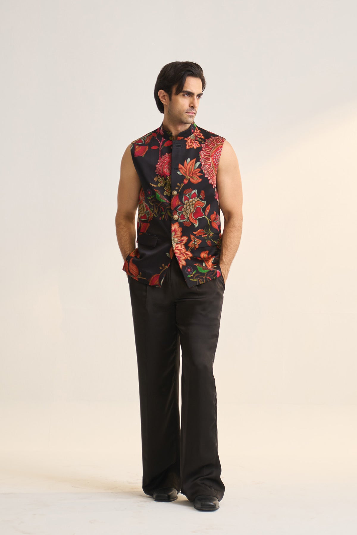 Chintz waistcoat