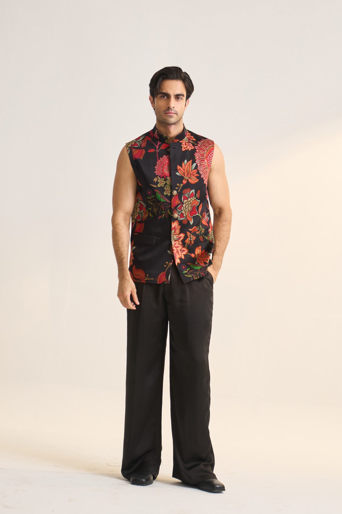 Chintz waistcoat