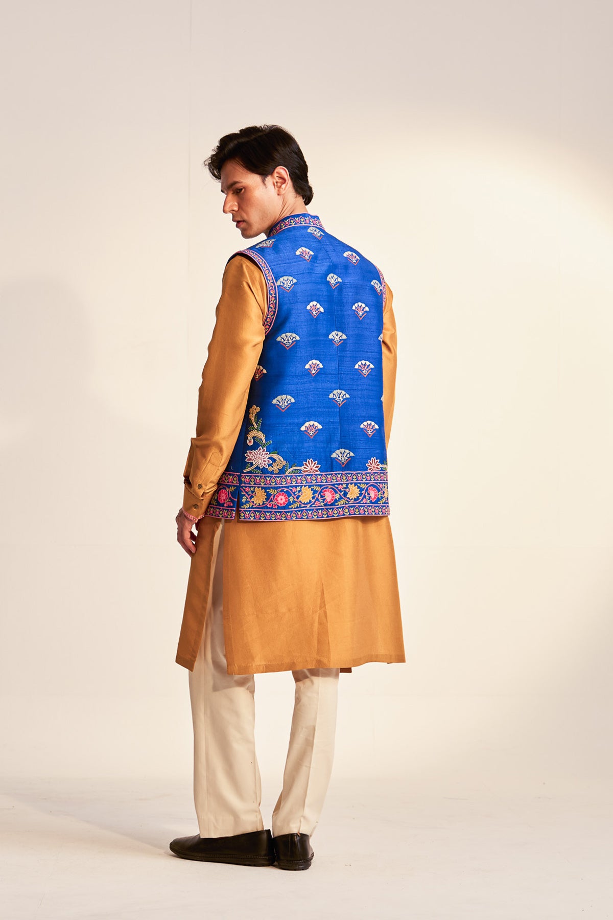 Noor-e-kashmir embroidered waistcoat