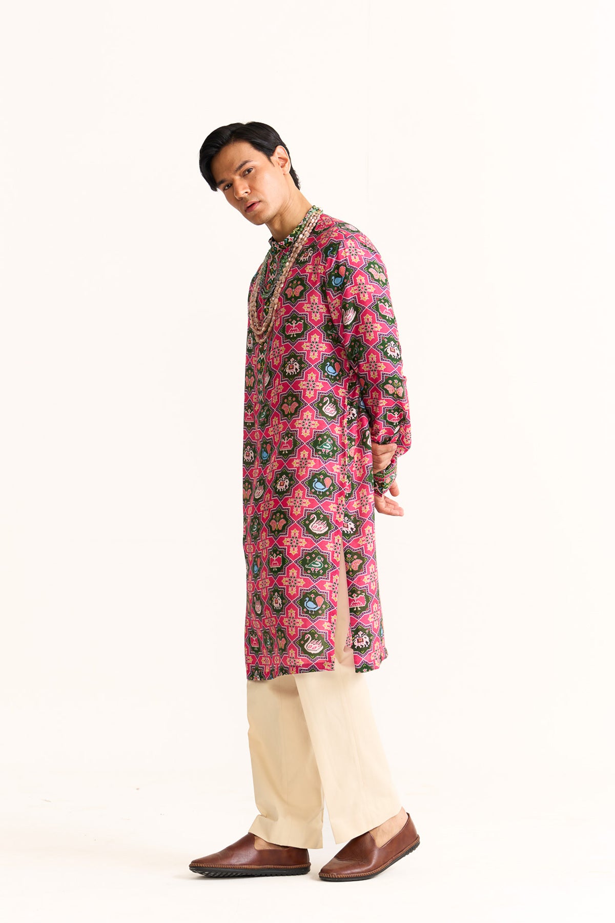 Patola print kurta