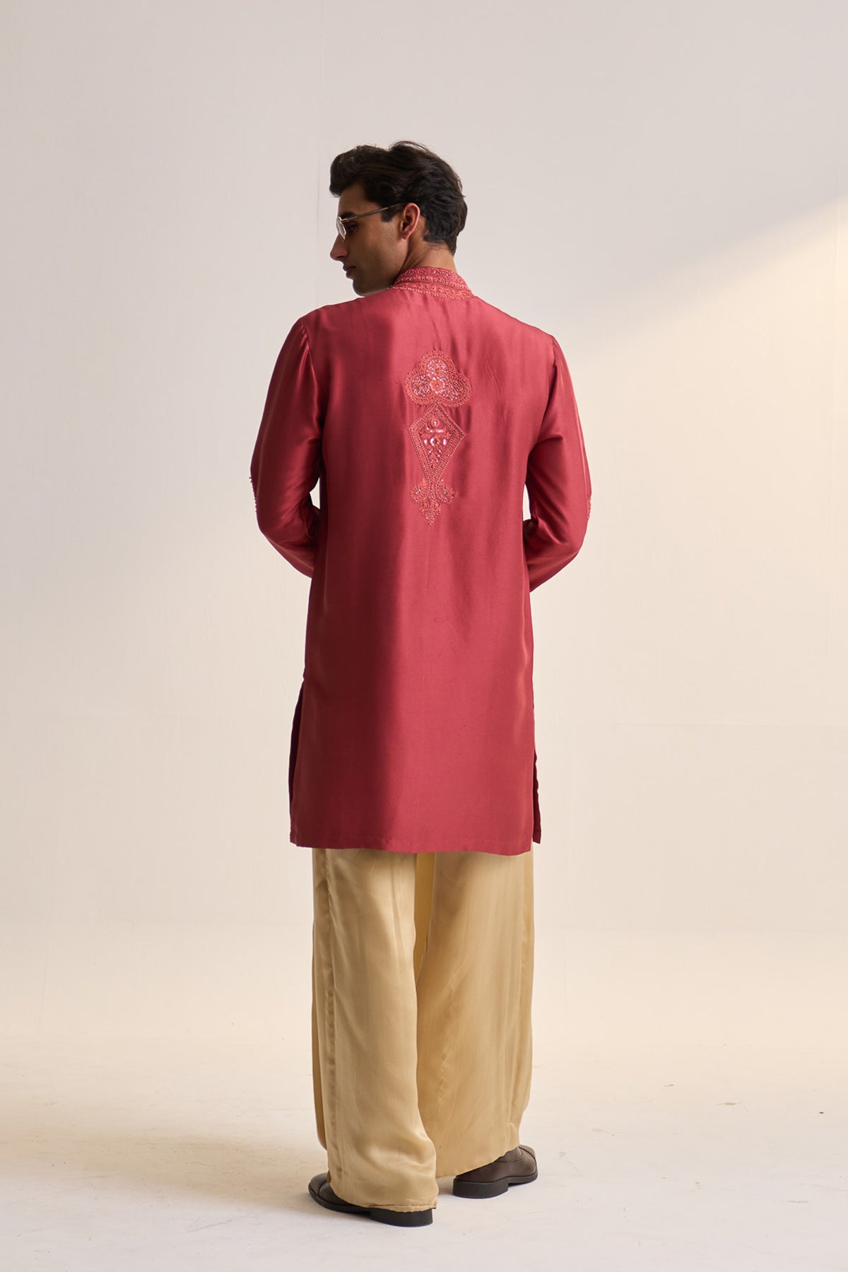 Dori embroidered long kurta