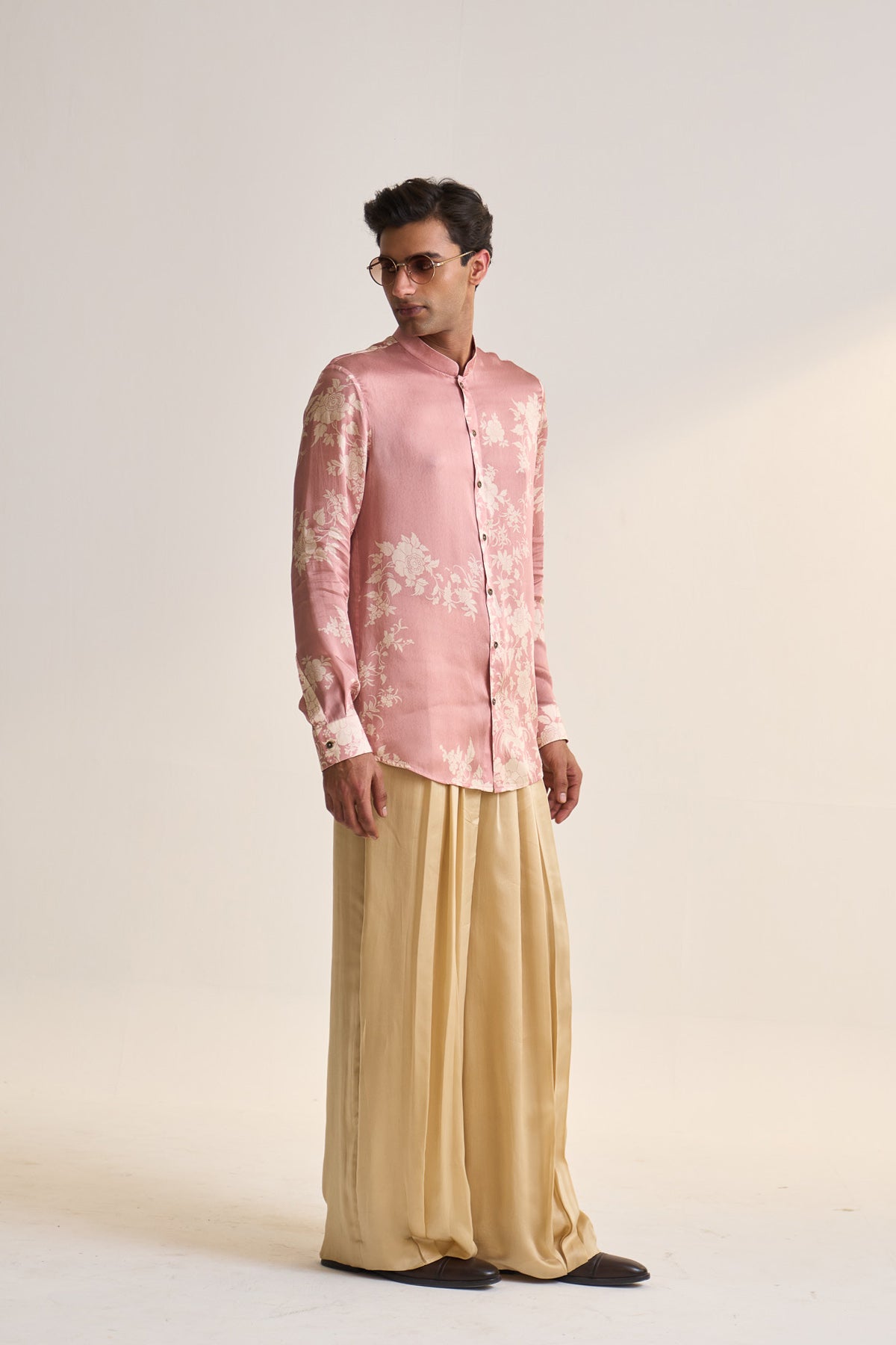Summer parsi pink shirt