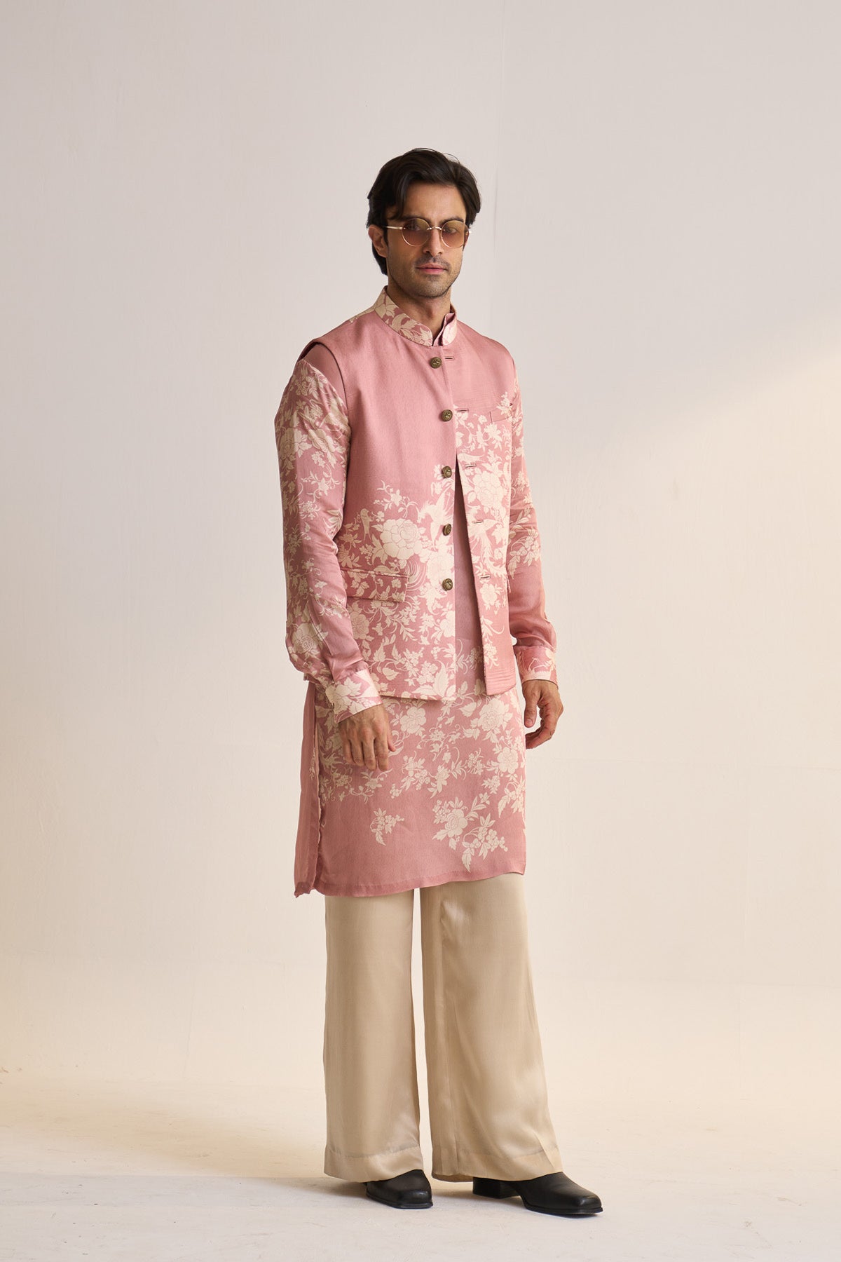 Summer parsi nehru jacket