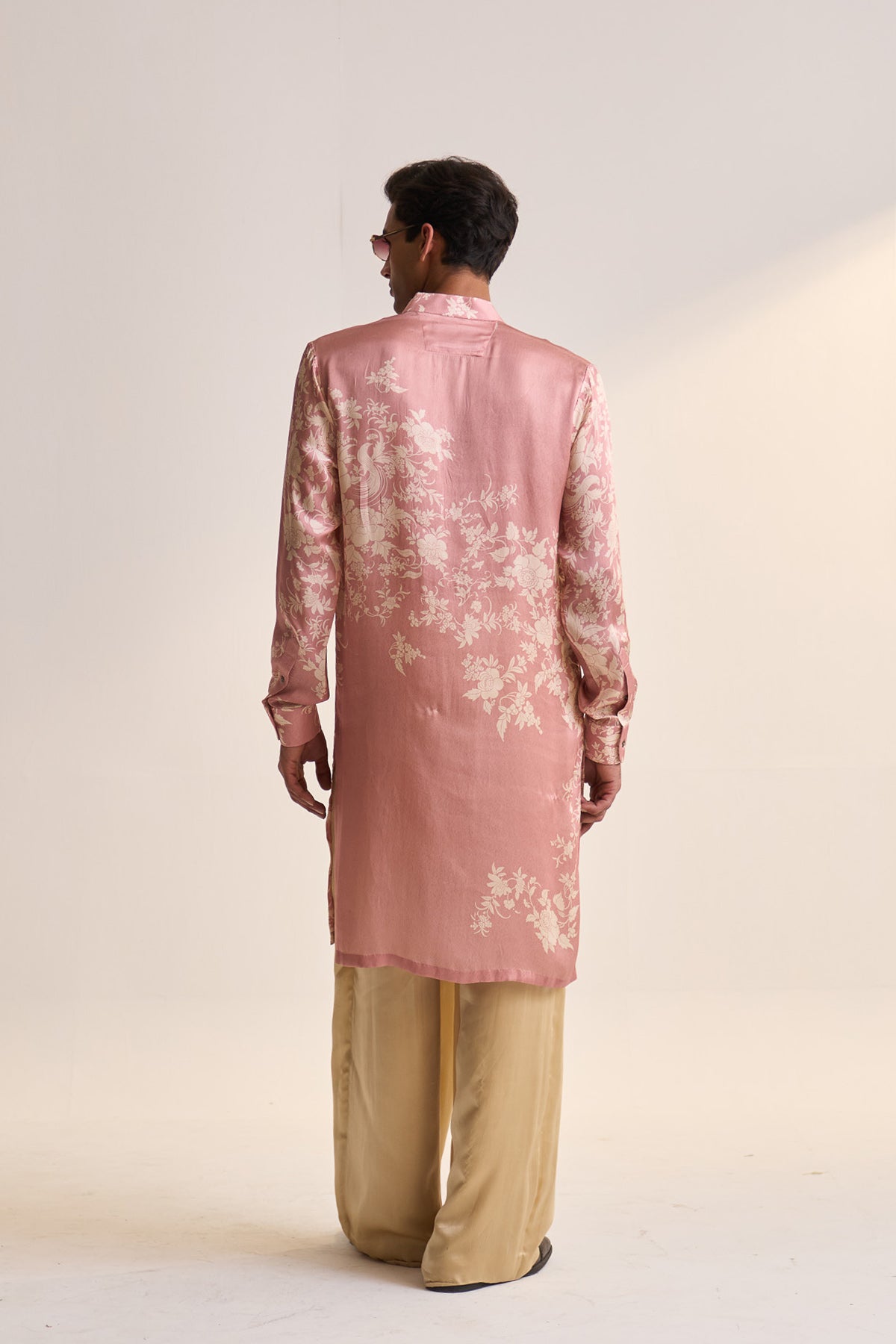 Summer parsi v neck kurta