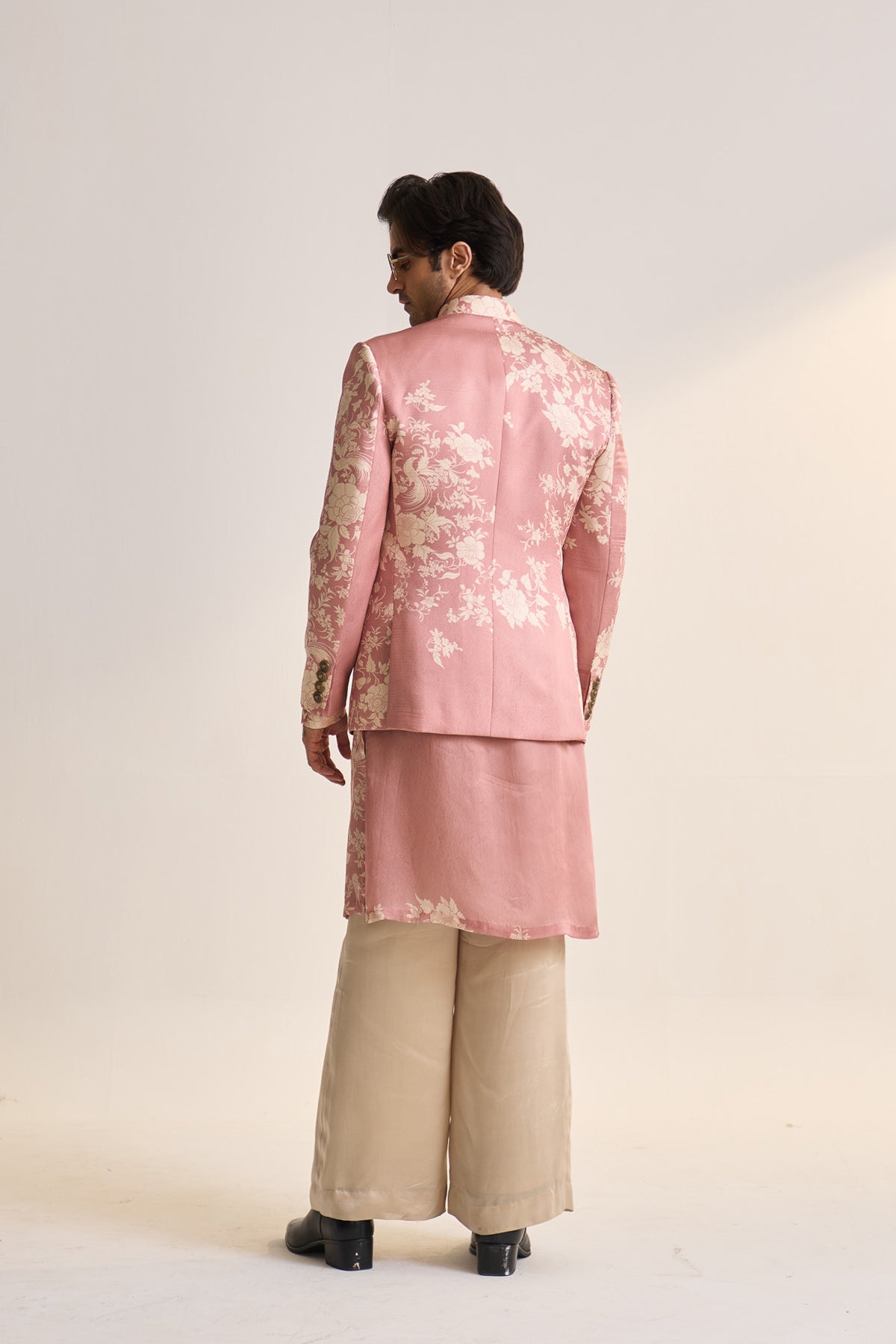 Summer parsi printed bandhgala