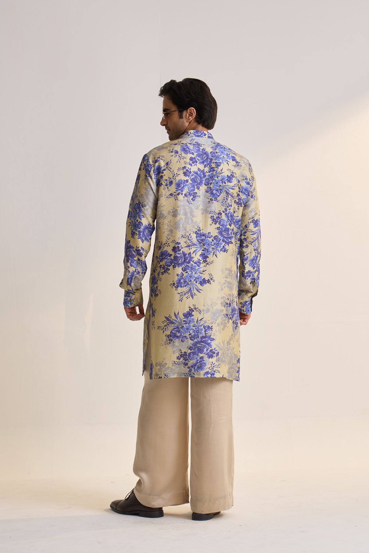 Blue moon printed kurta