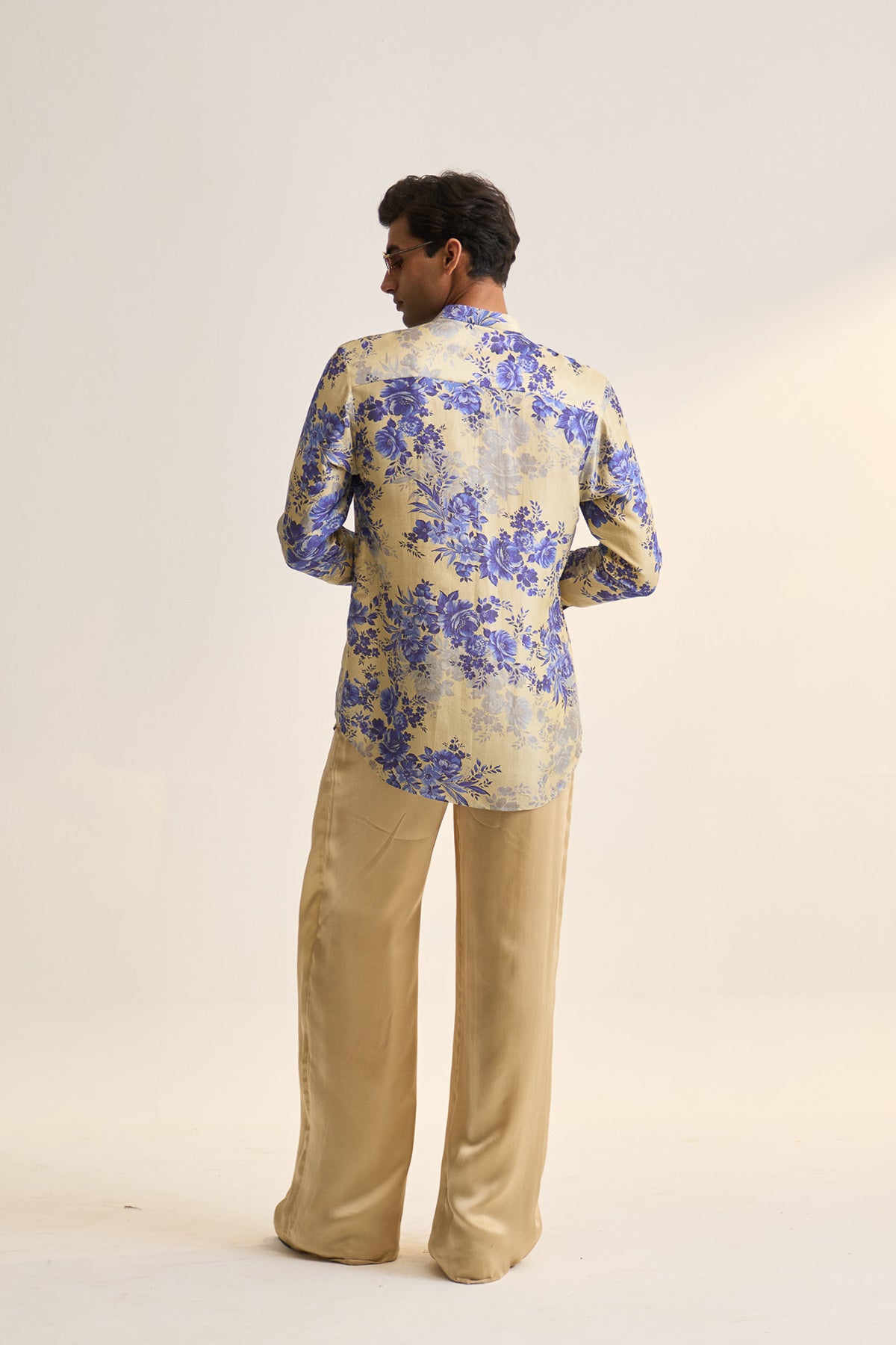 Blue moon printed shirt