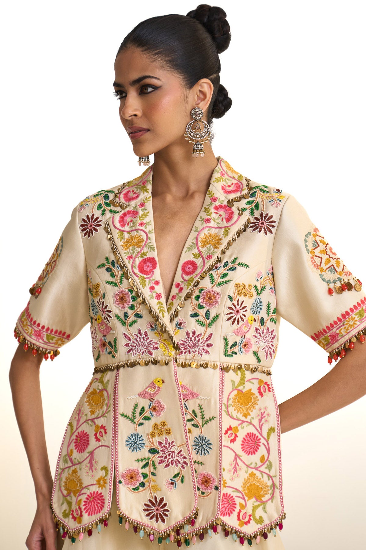 Noor-e-kashmir Peplum set